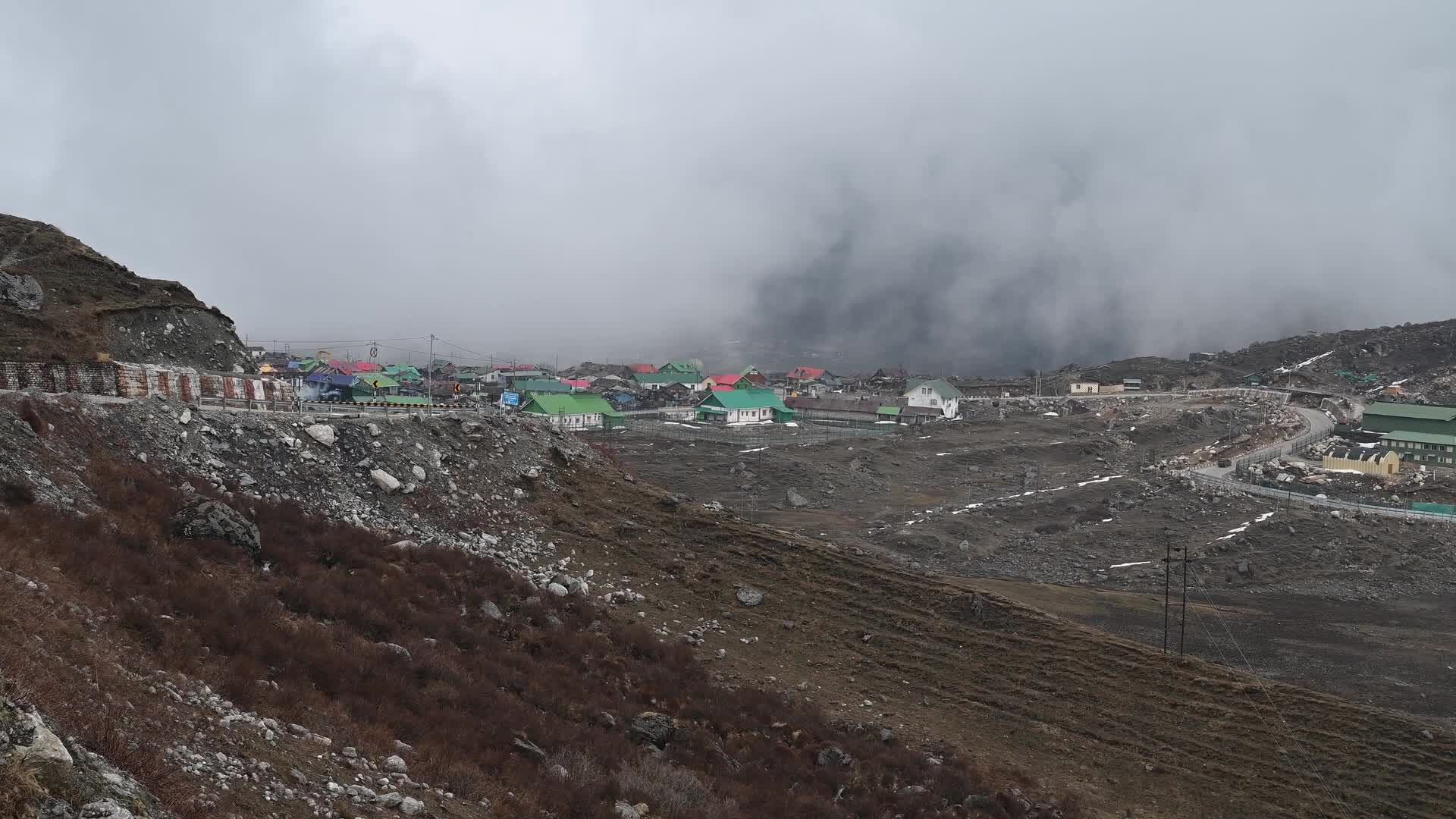 Glacial lakes in the Himalayas - Glacier melting