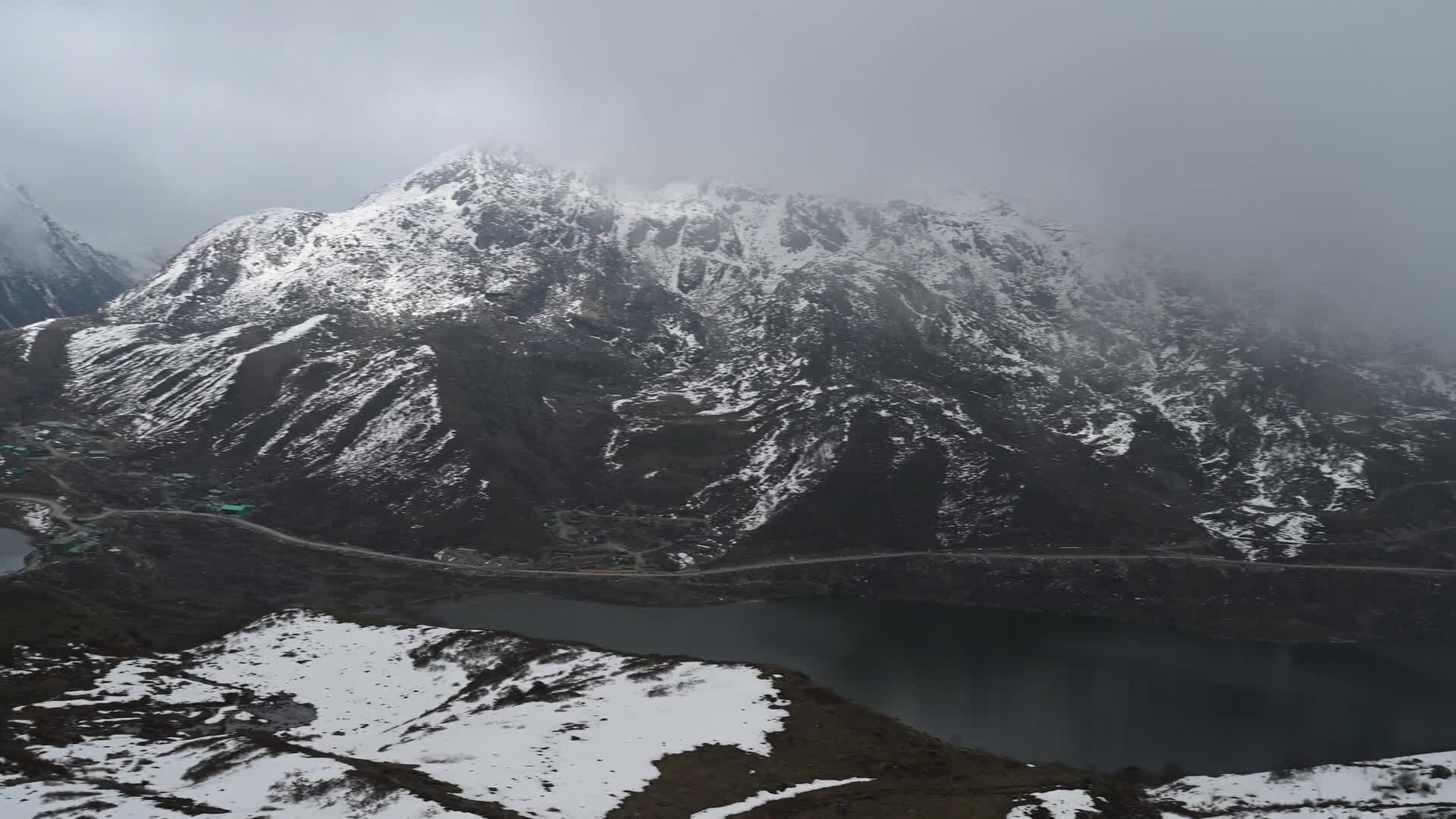 Glacial lakes in the Himalayas - Glacier melting - Global Warming