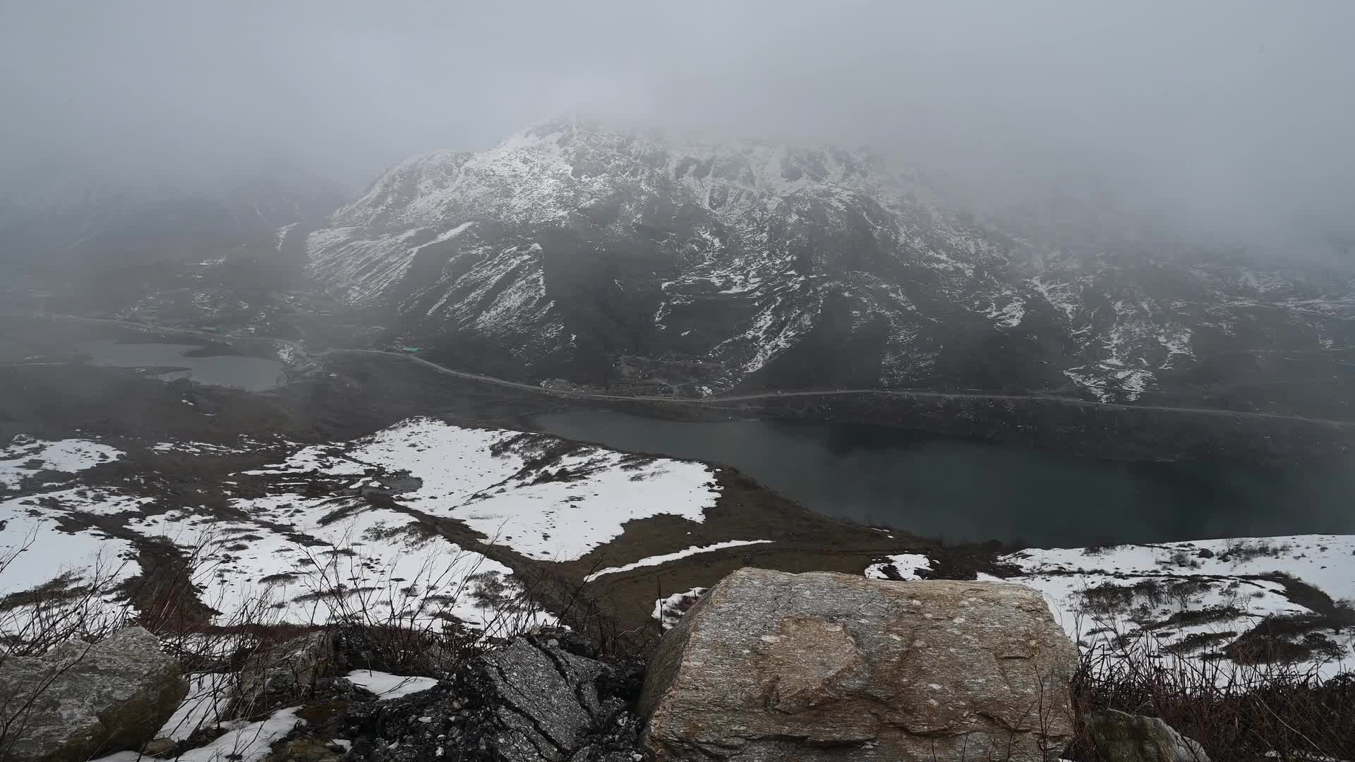 Glacial lakes in the Himalayas - Glacier melting