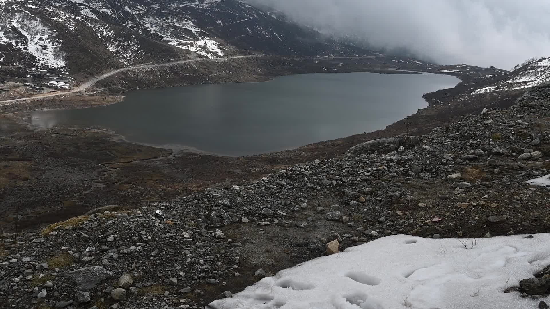 Glacial lakes in the Himalayas - Glacier melting - Global Warming