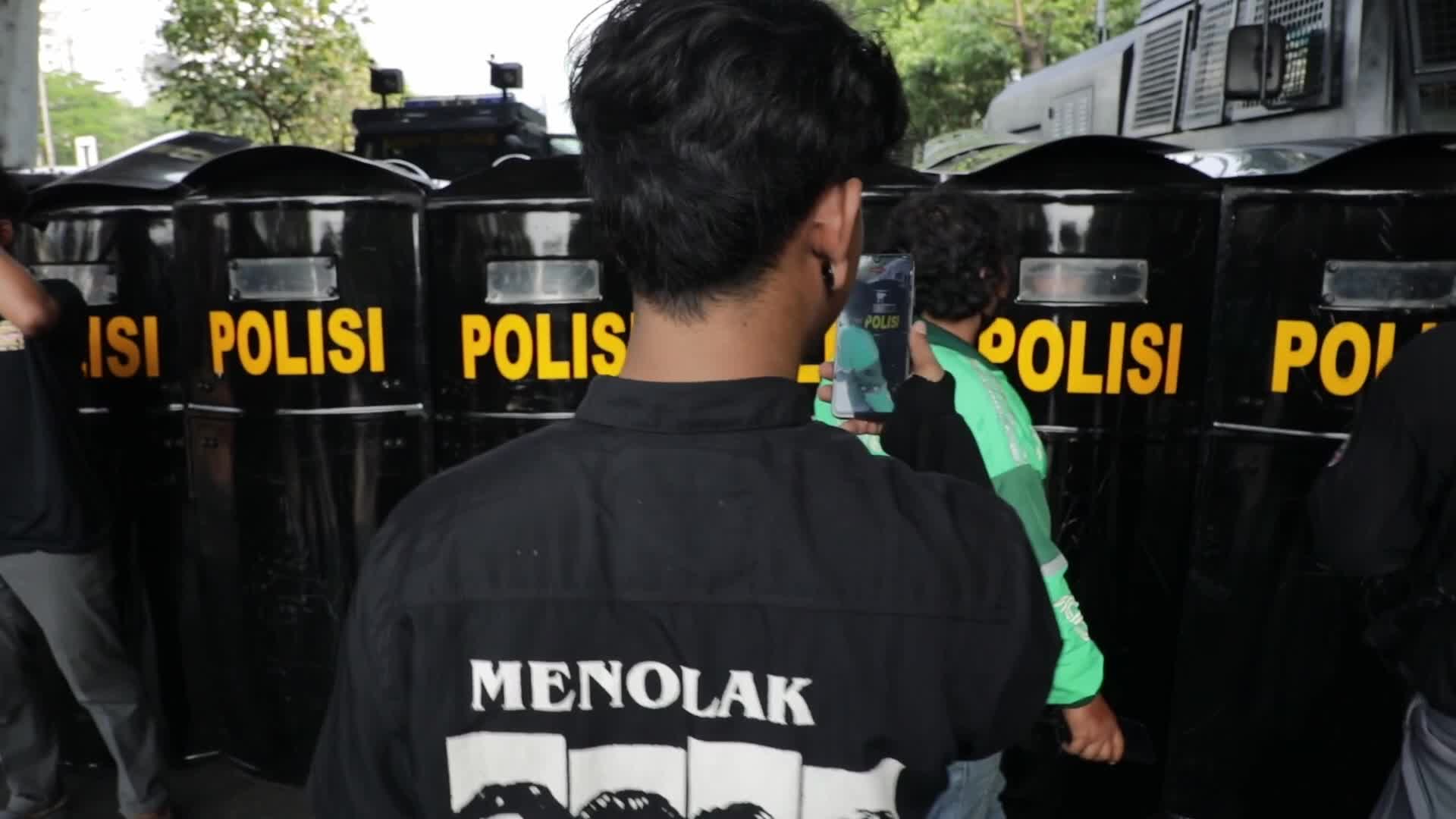Big Demonstration in Jakarta, Indonesia