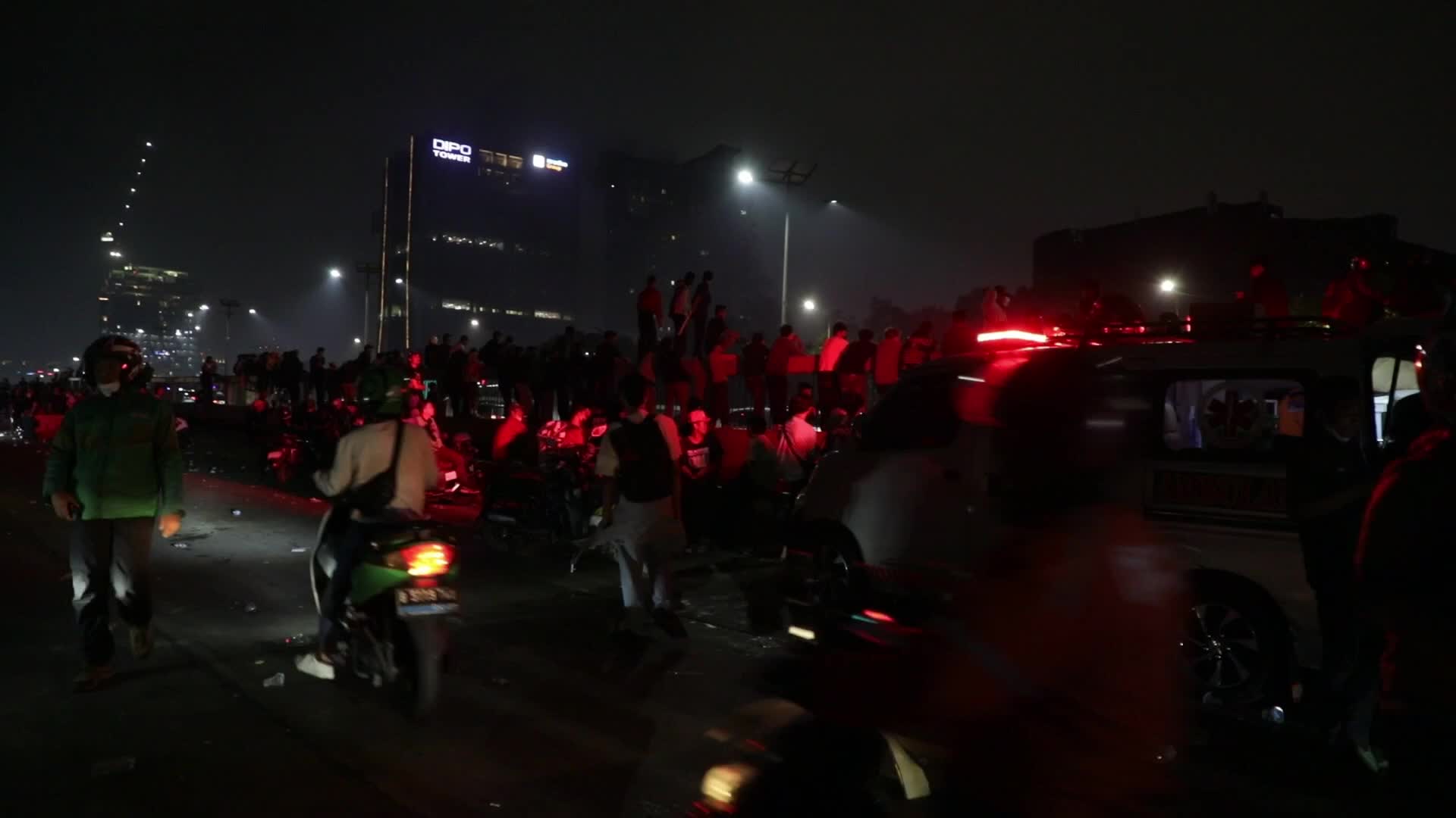 Big Demonstration in Jakarta, Indonesia