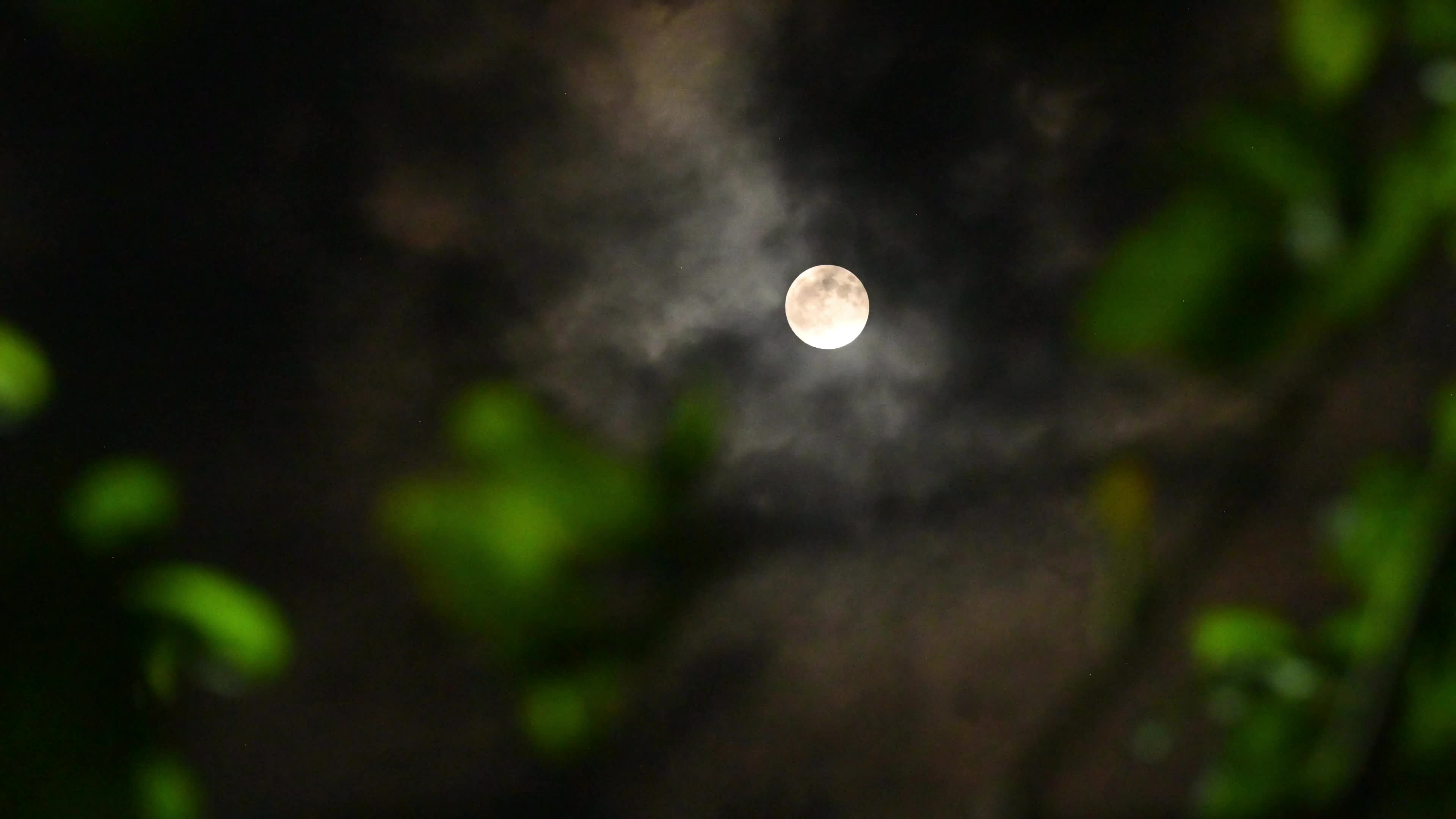 August full moon 2026 - Sturgeon Moon - Lunar Corona - Atmospheric Optics