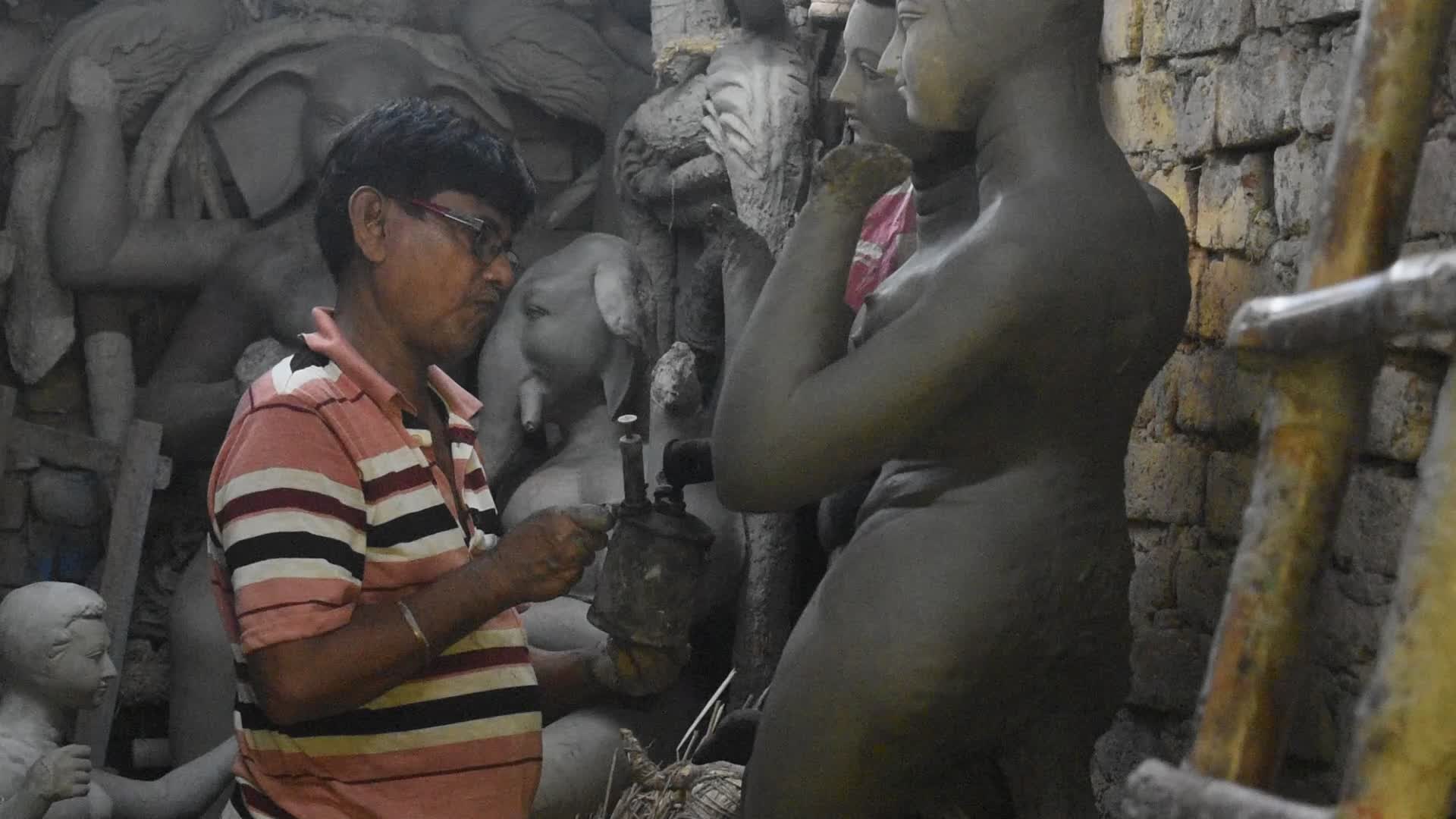 Daily life in Kumartuli, Kolkata