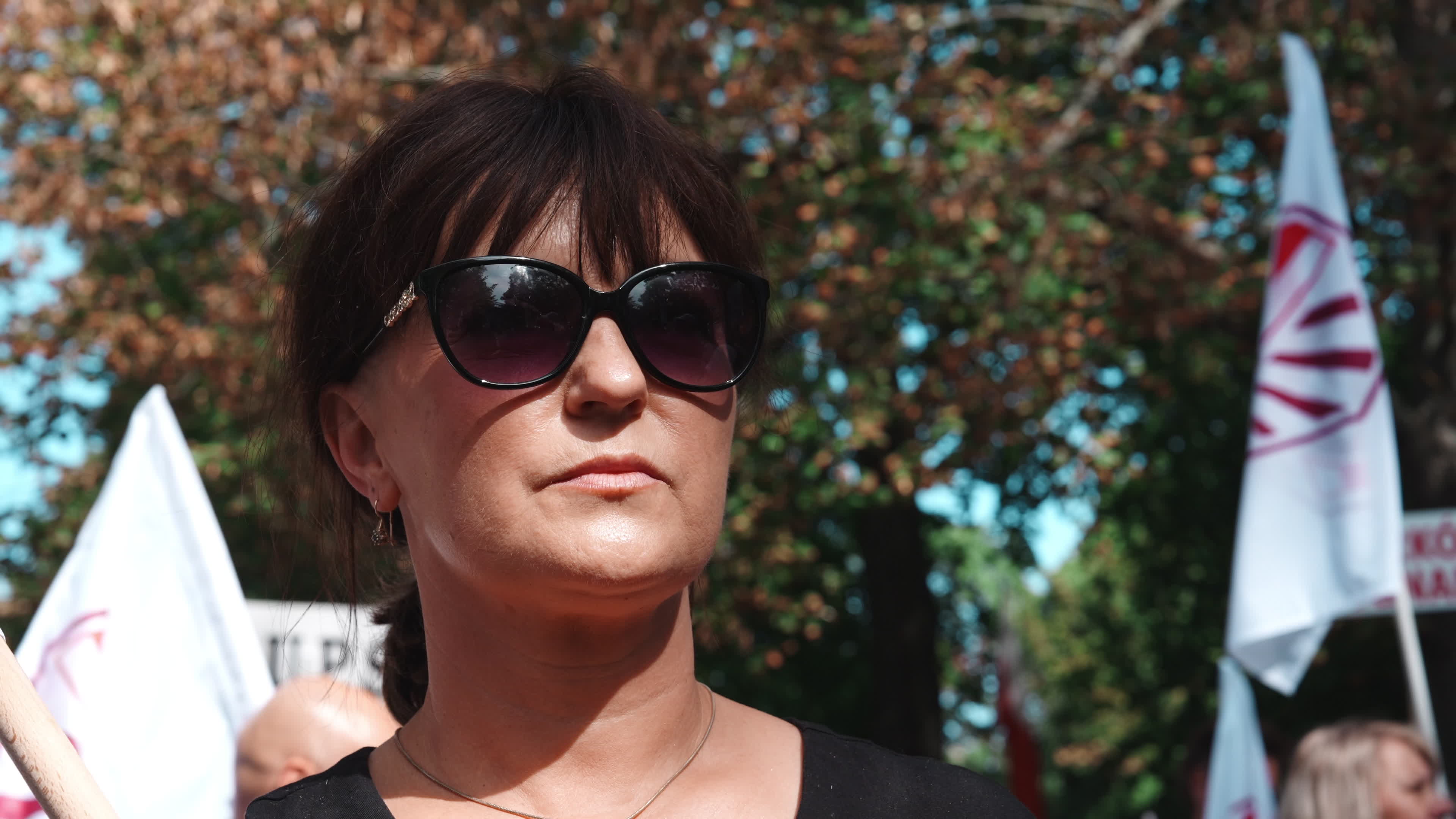 Polish Teachers Rally Outside PM's Chancellery Over Stalled Pay Reform