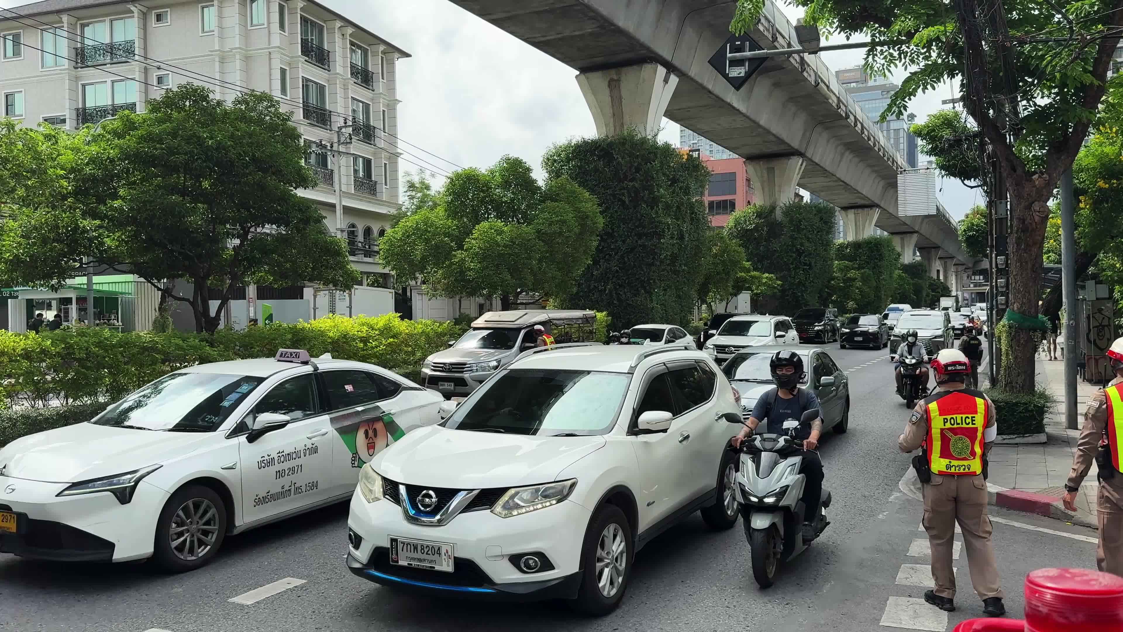 Thailand Police Checkpoint
