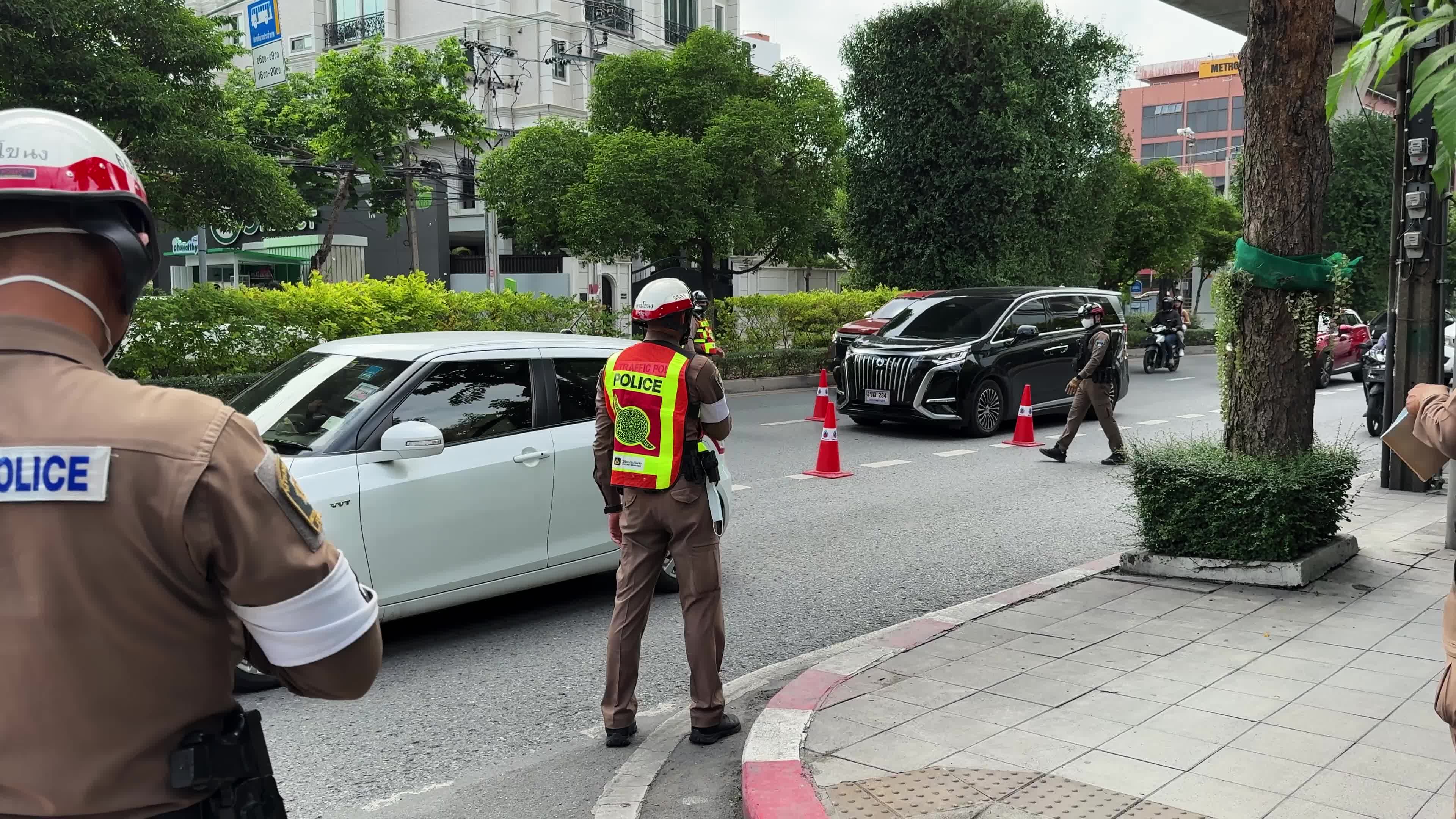 Thailand Police Checkpoint