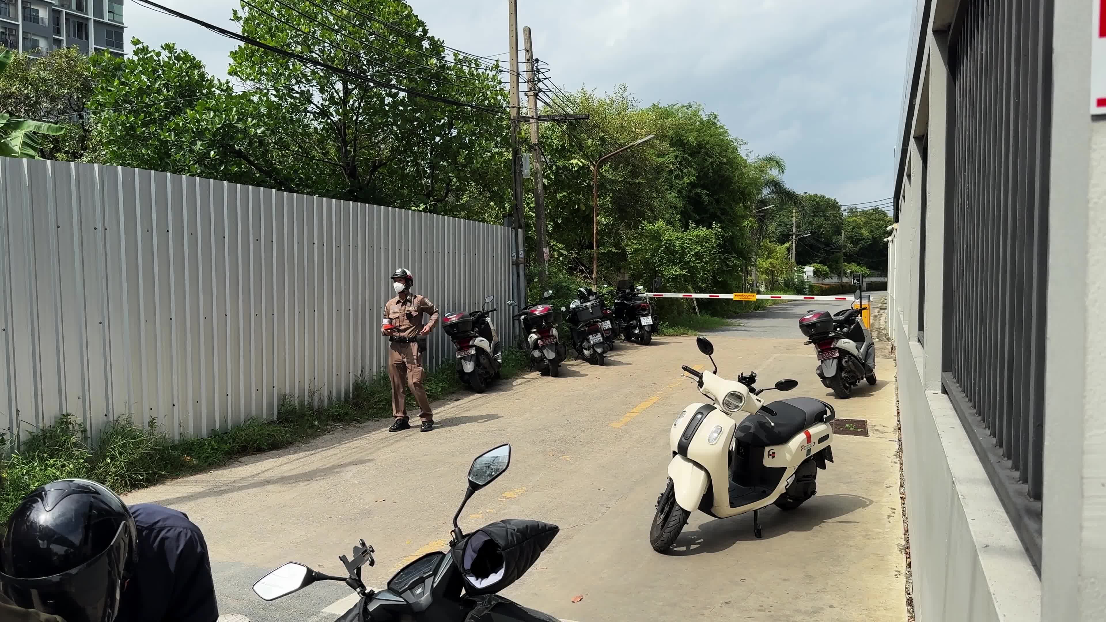 Thailand Police Checkpoint