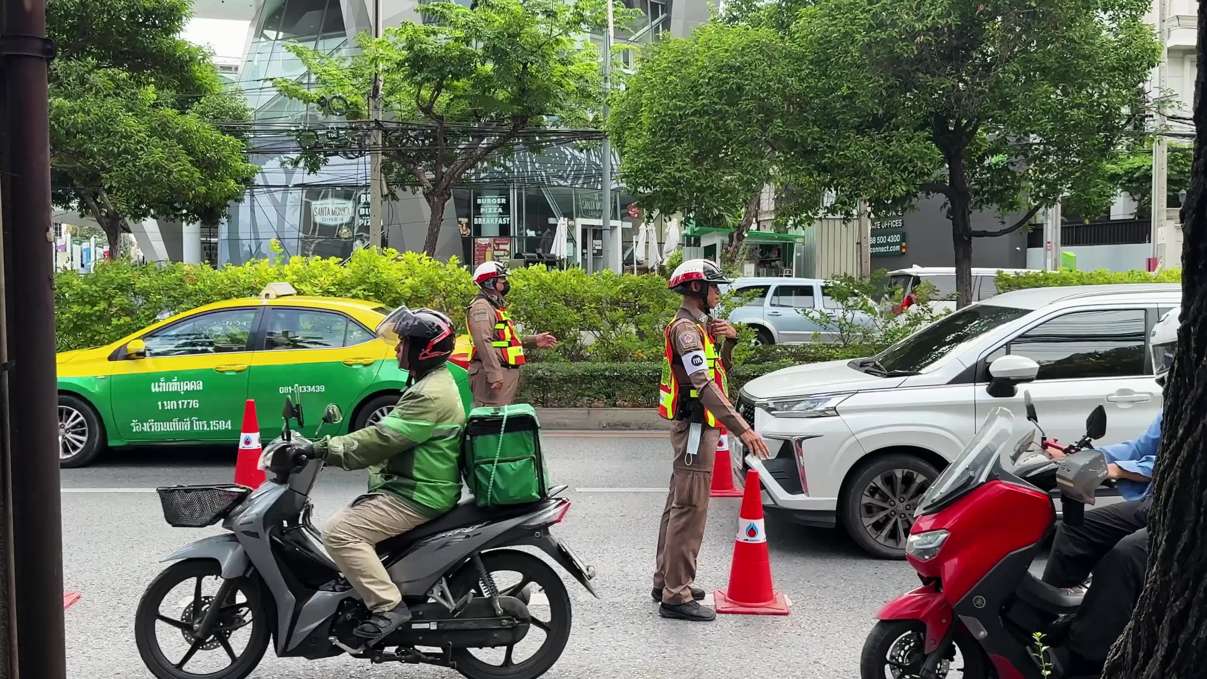 Thailand Police Checkpoint