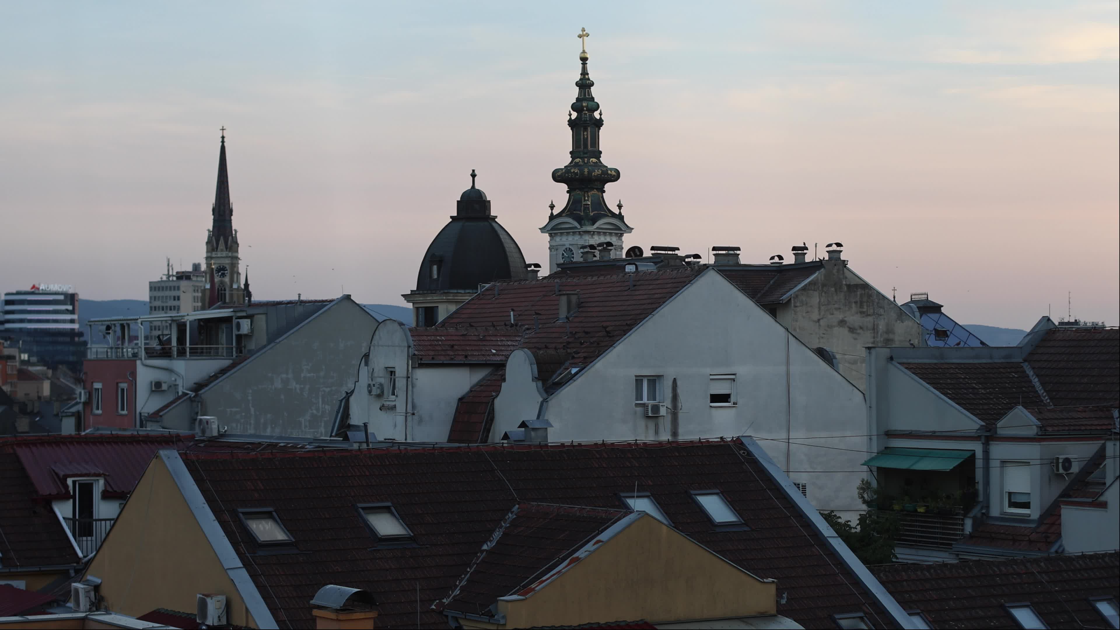 View of Novi Sad, Serbia