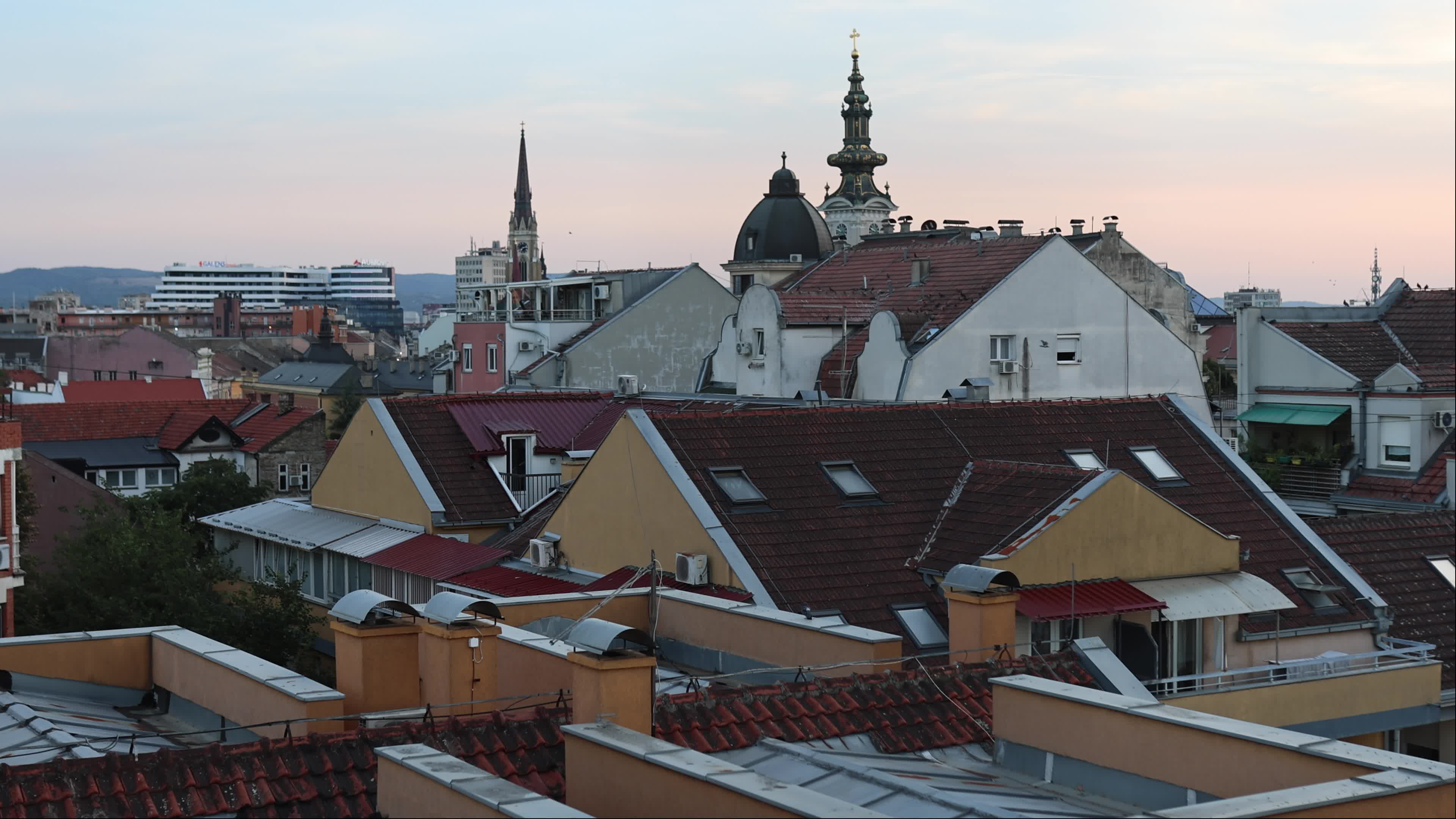 View of Novi Sad, Serbia