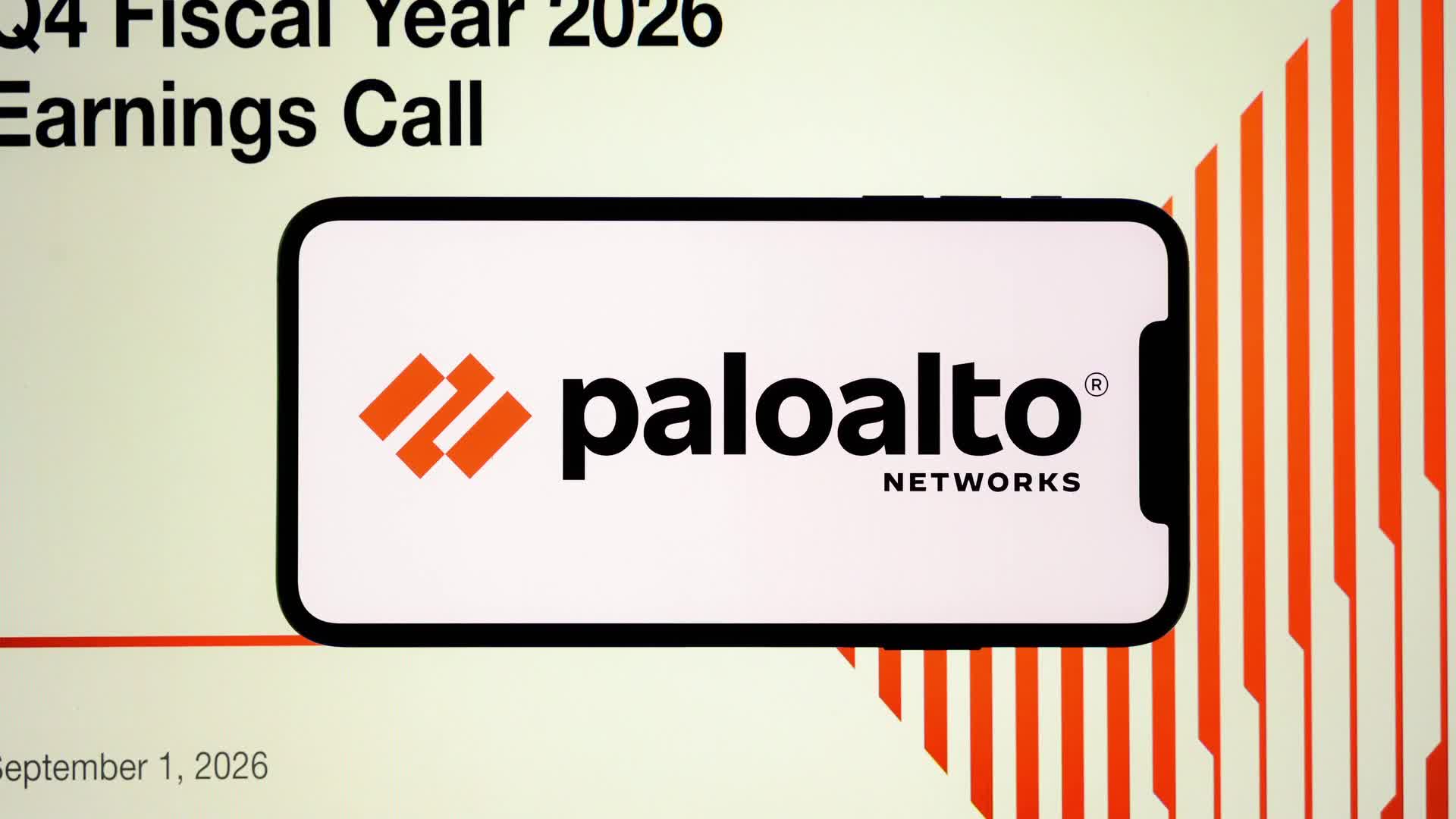 Photo illustrations – Palo Alto Networks publishes its financial results for the 4th quarter (and annual results) of its fiscal year 2026 (Q4 FY26).