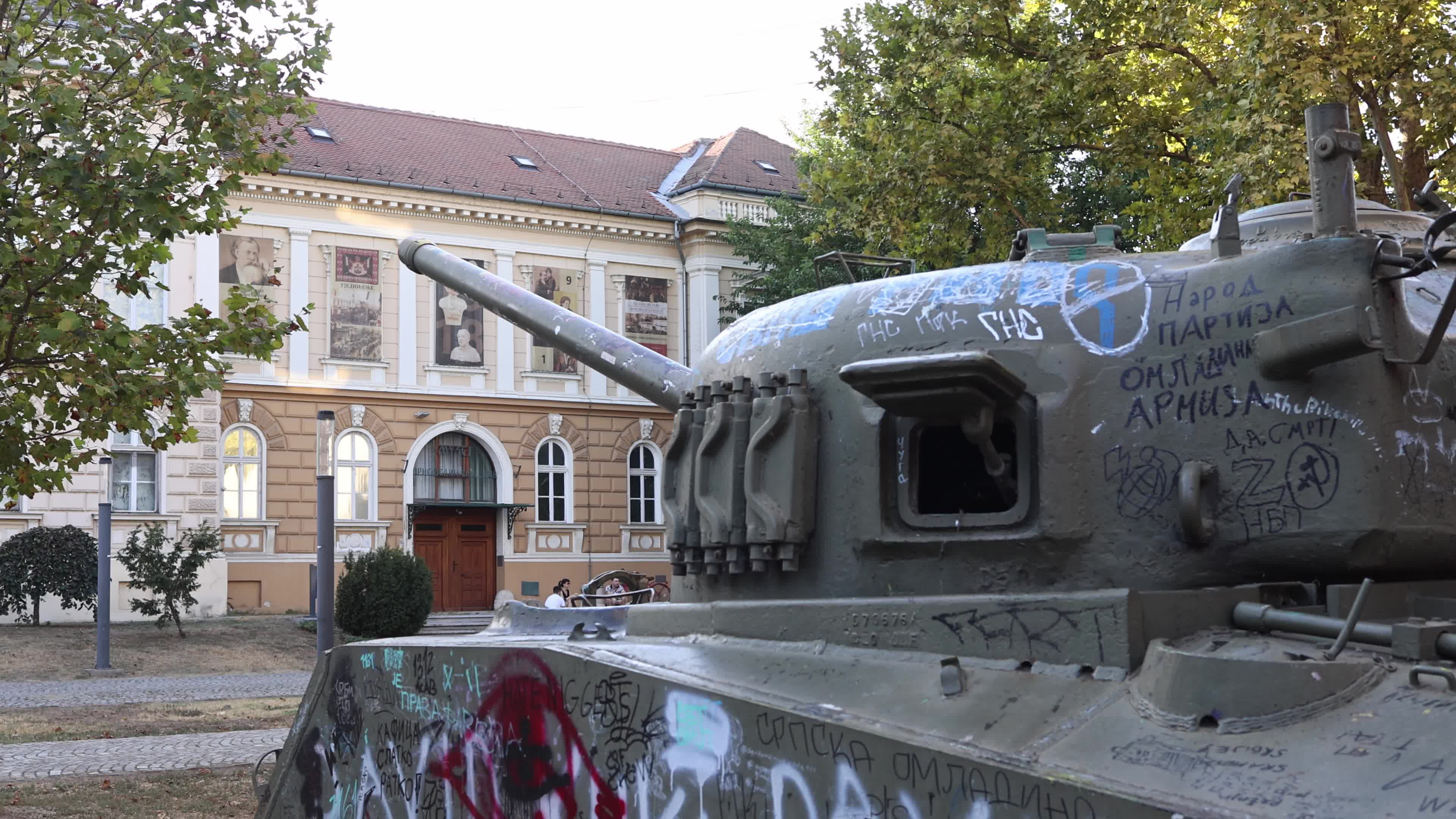 M4A3E4 Sherman Tank in Serbia