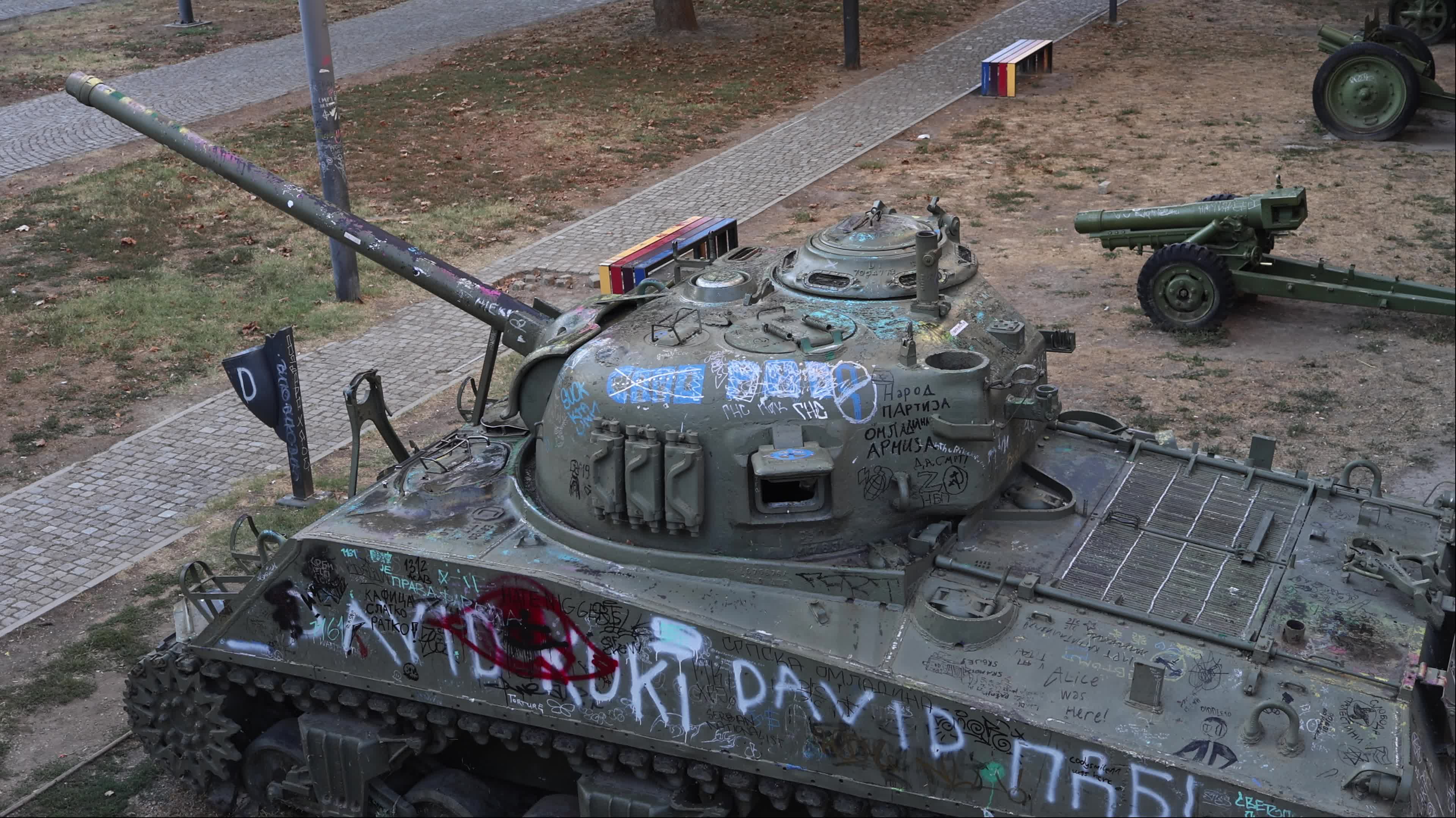 M4A3E4 Sherman Tank in Serbia