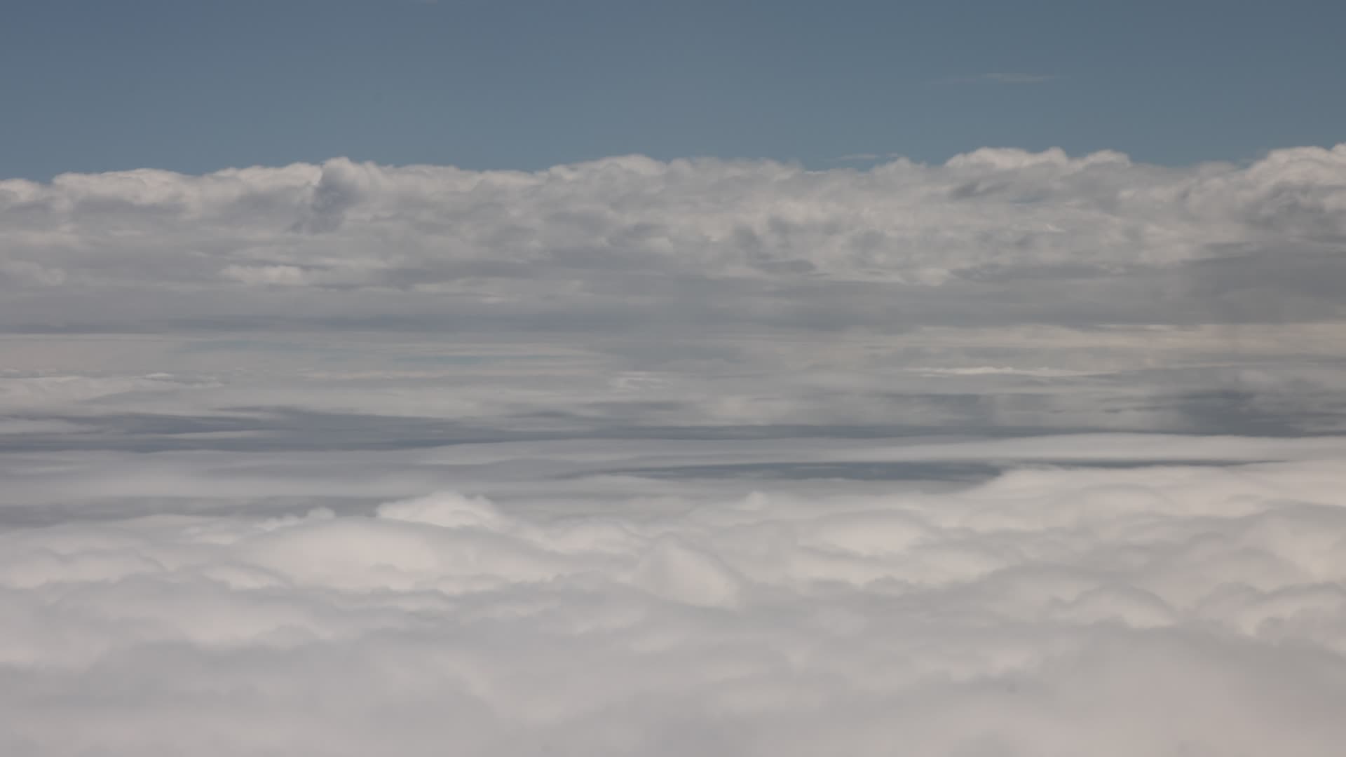 Clouds seen above Fort Lauderdale