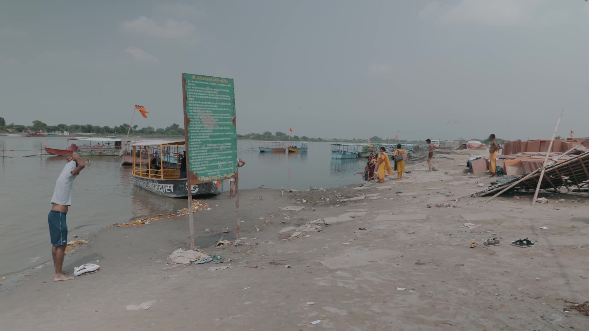 Daily Life in Vrindavan, Uttar Pradesh, India