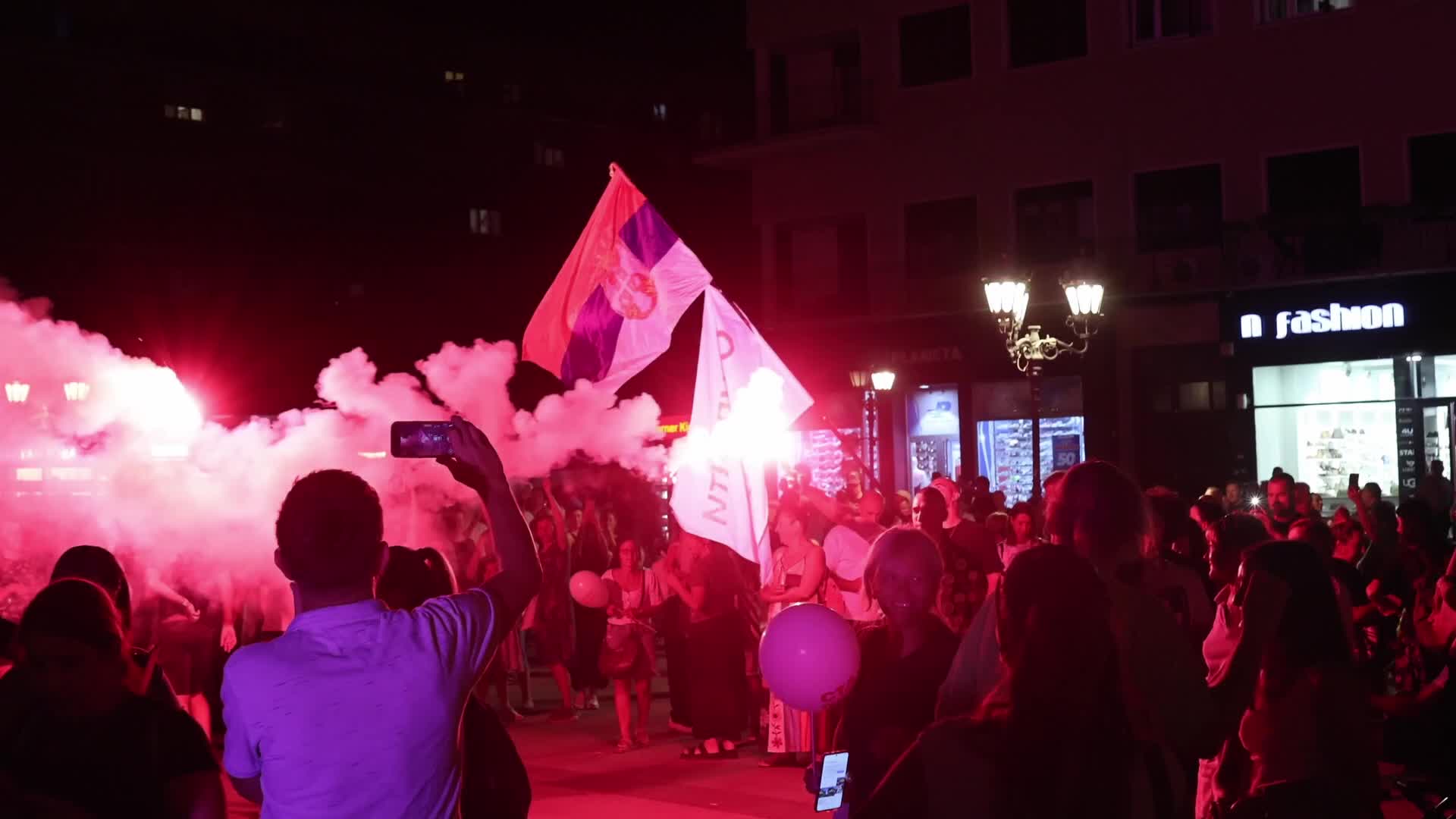 Opposition Rally in Novi Sad, Serbia