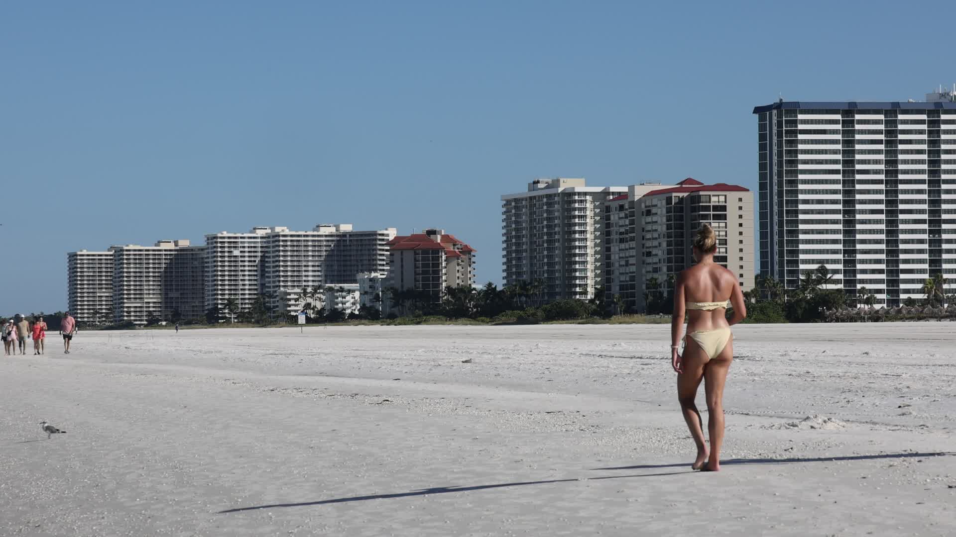 Daily life in Marco Island, Florida, USA