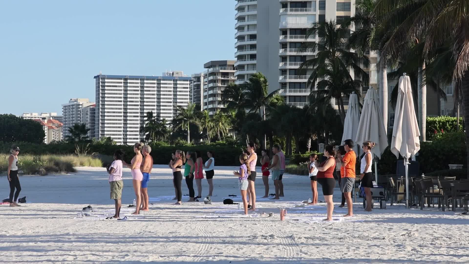 Daily life in Marco Island, Florida, USA