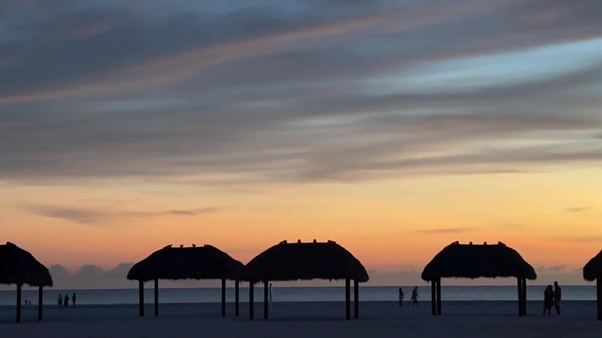 Sunset in Florida, USA