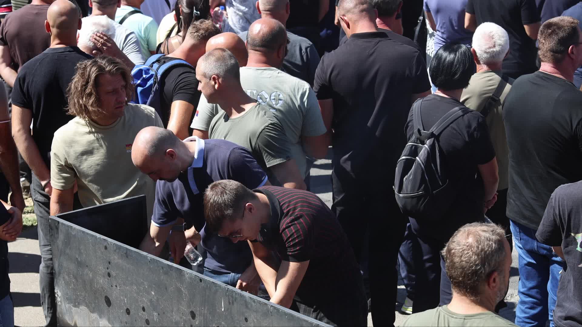 Farewell to Ratko Mladic in Belgrade, Serbia