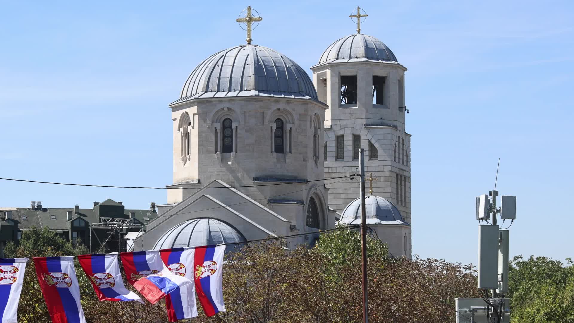 Farewell to Ratko Mladic in Belgrade, Serbia