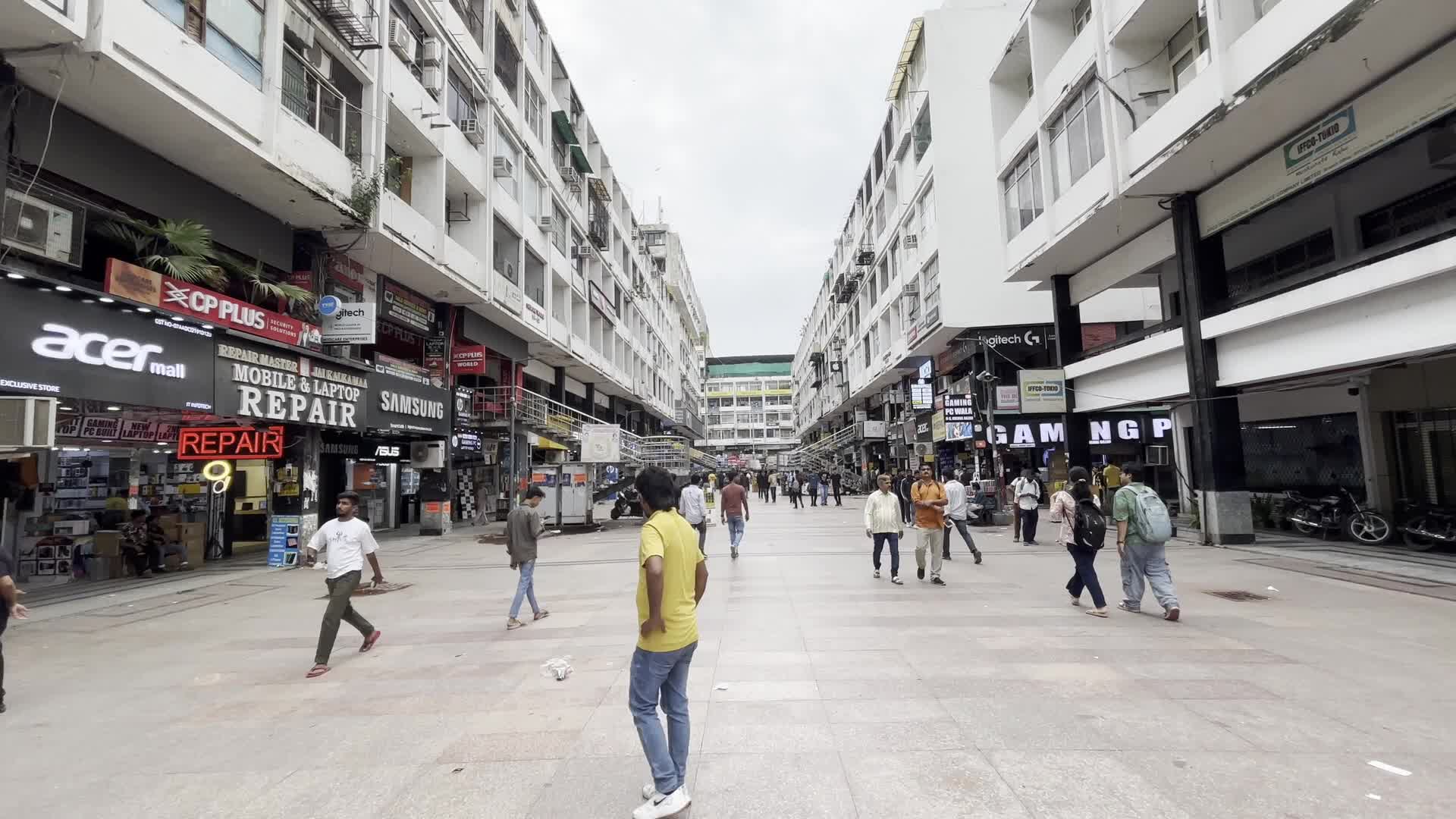 Delhi's Famous Electronic Market, India