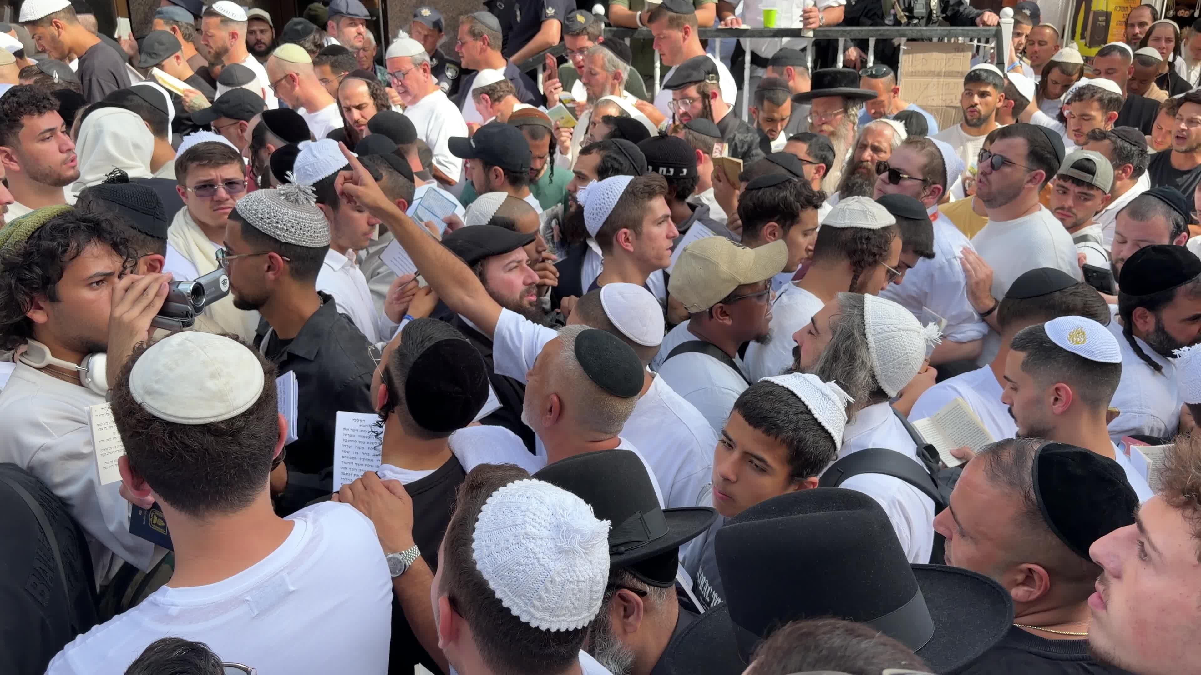 Hasidic Jewish pilgrims celebrate Rosh Hashanah in Uman, Ukraine,