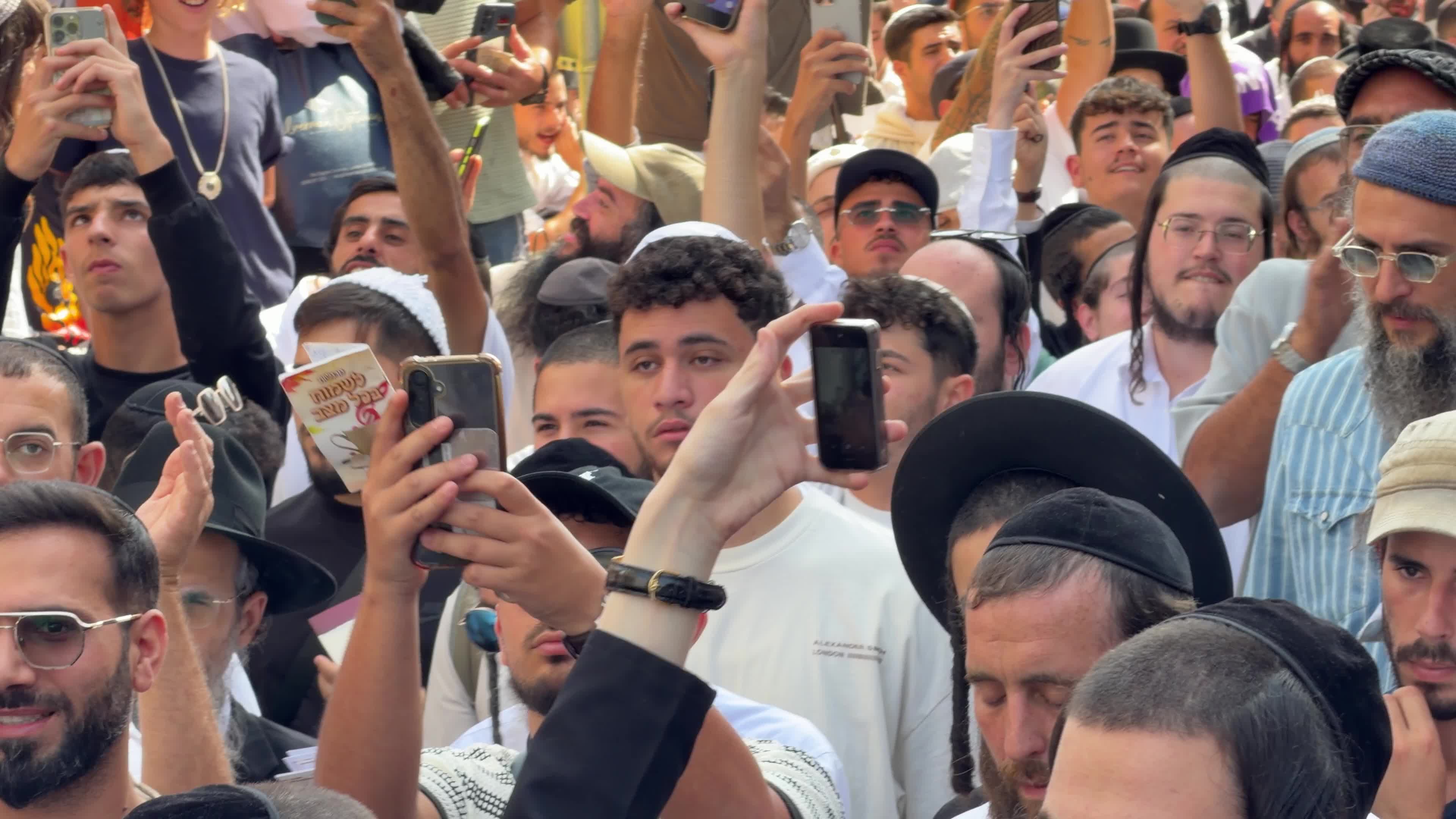Hasidic Jewish pilgrims celebrate Rosh Hashanah in Uman, Ukraine,