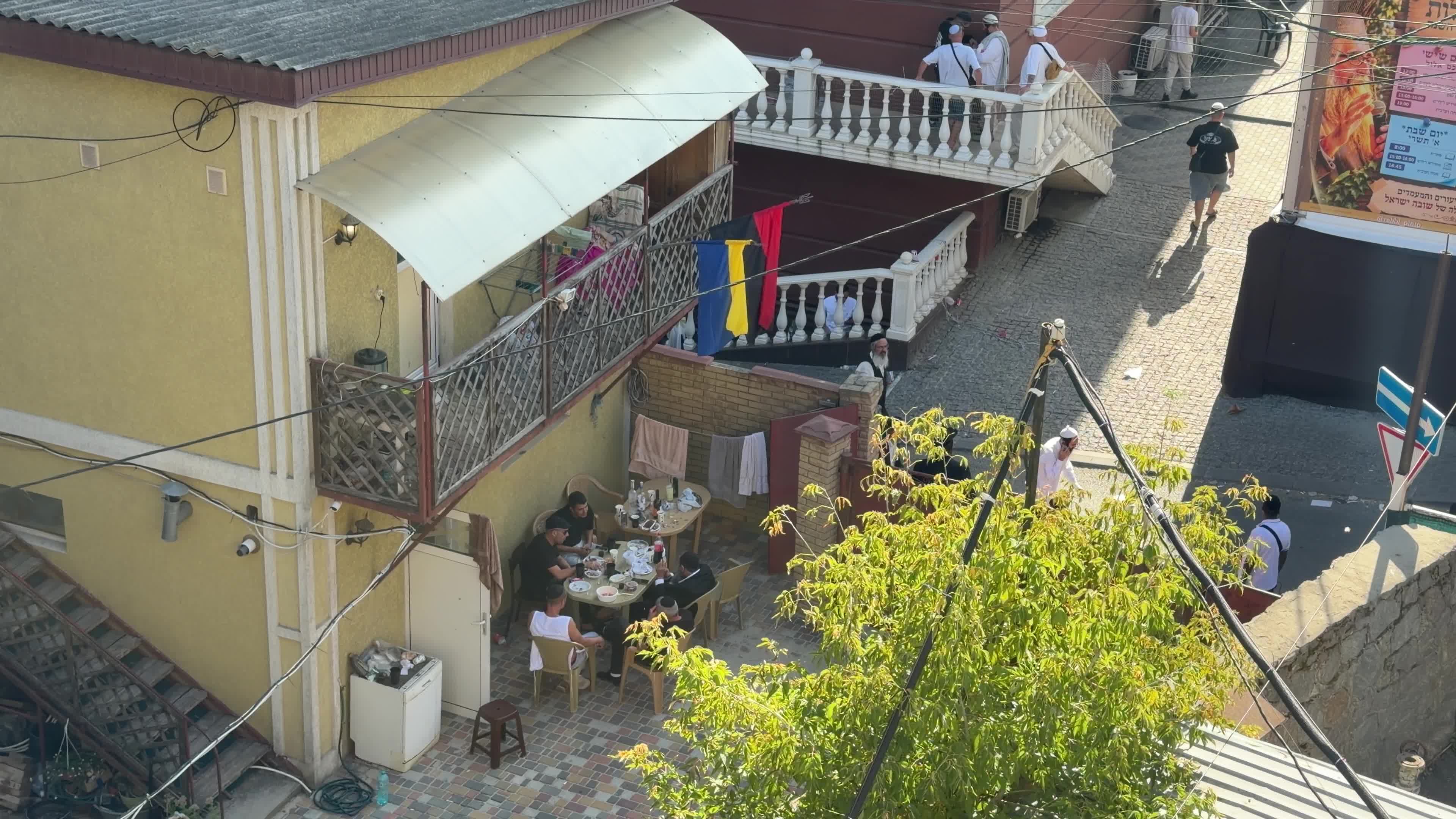 Hasidic Jewish pilgrims celebrate Rosh Hashanah in Uman, Ukraine,