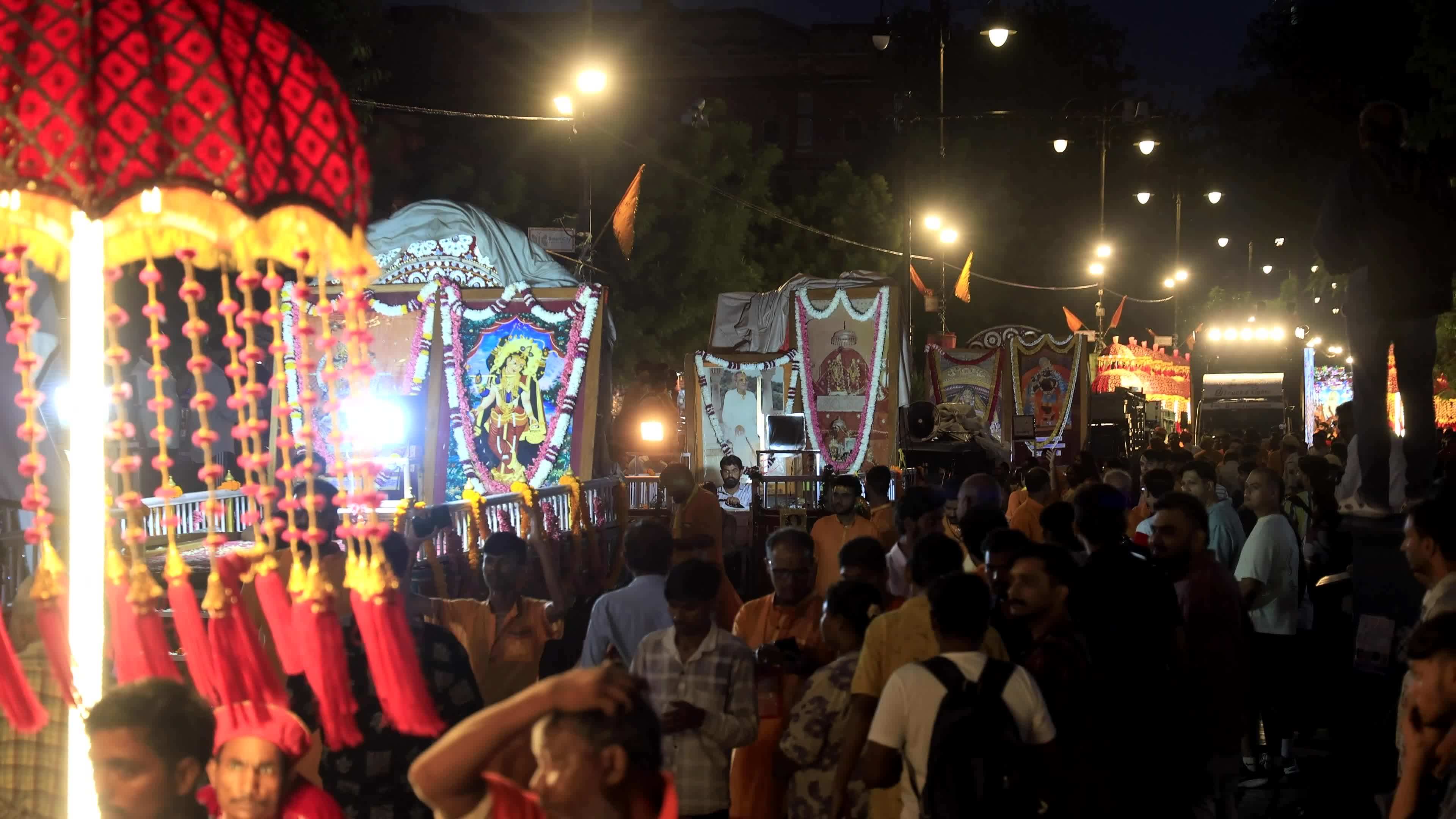 Krihsna Janmashtami Procession in Jaipur