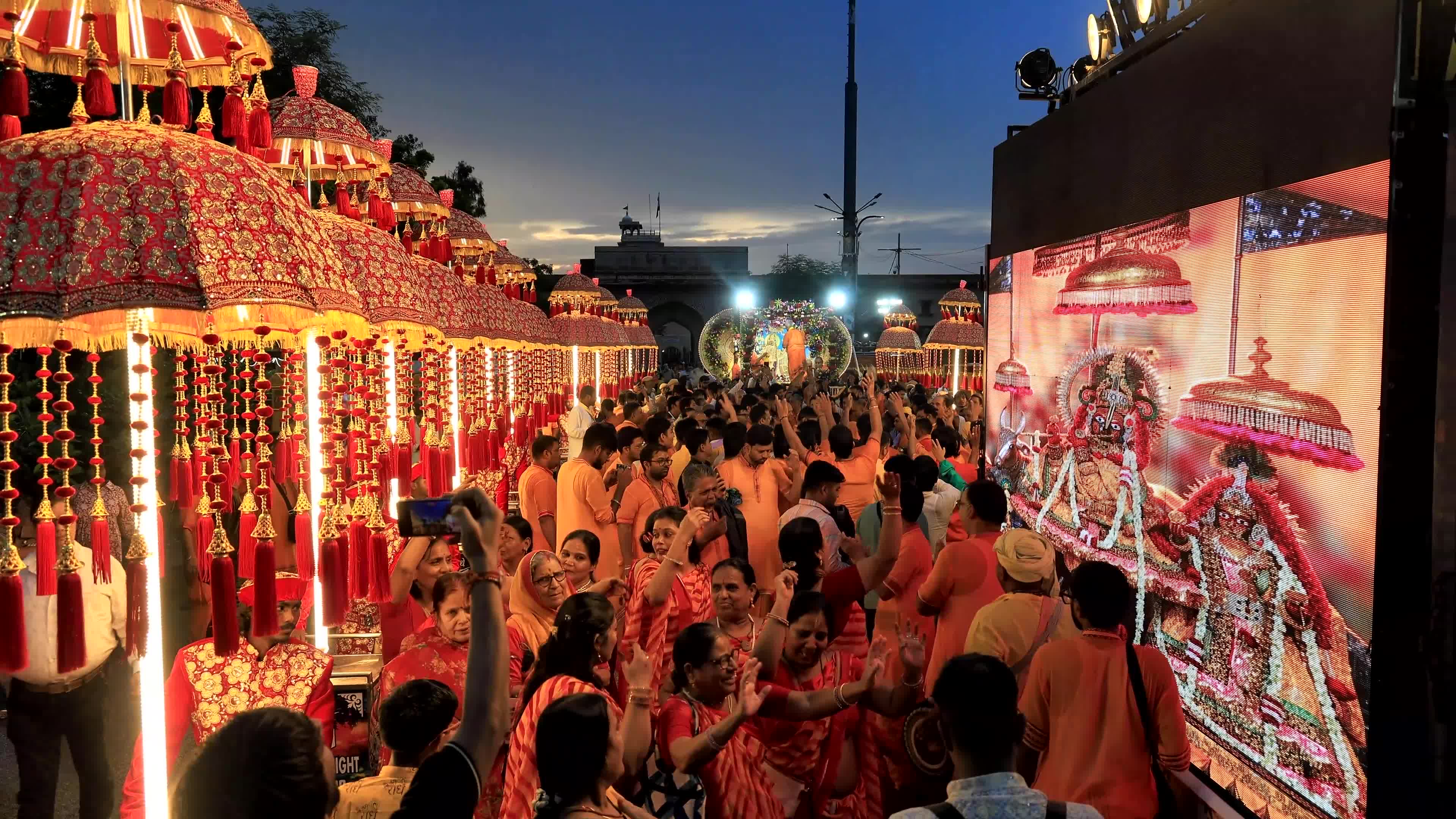 Krihsna Janmashtami Procession in Jaipur