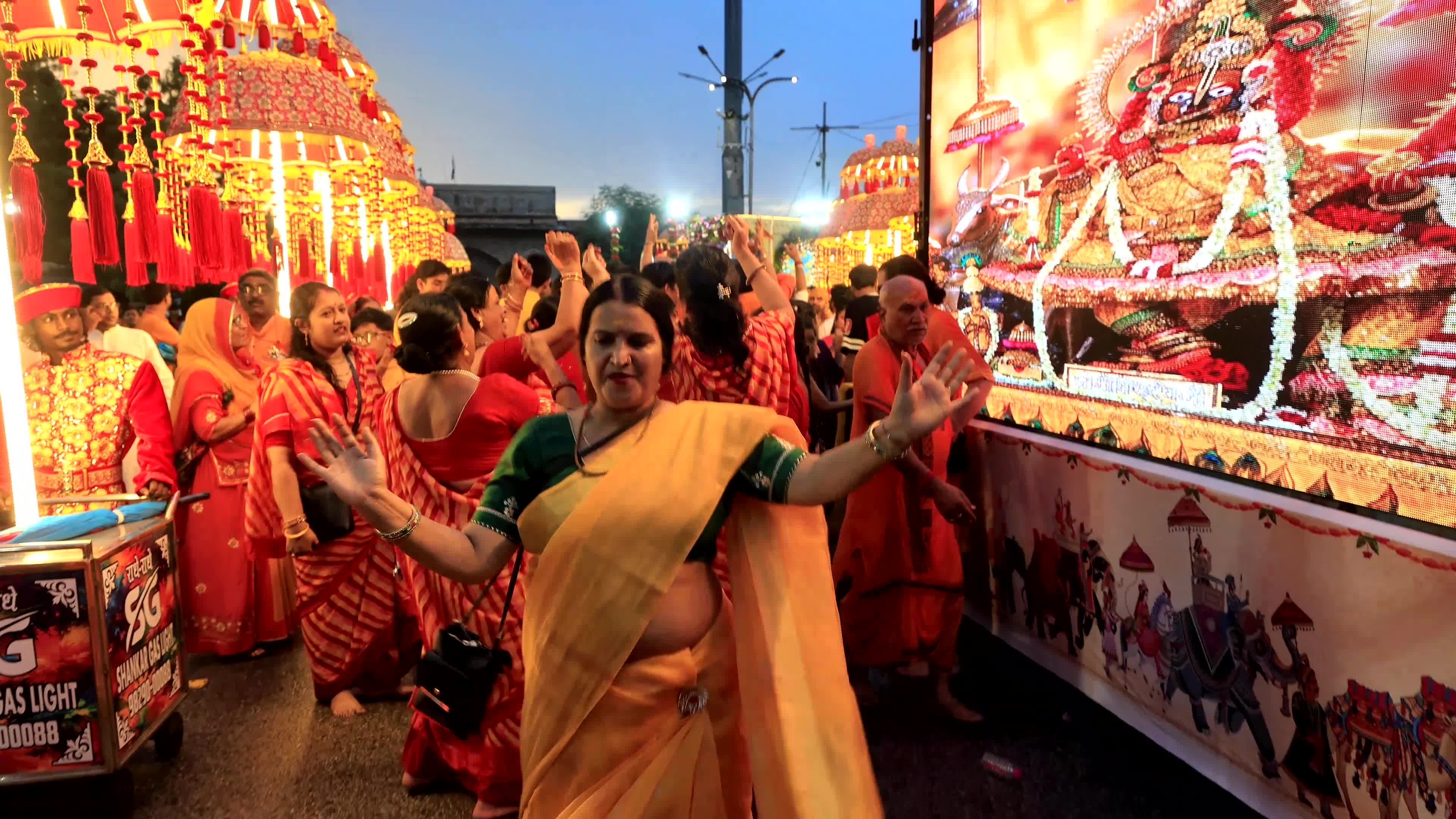 Krihsna Janmashtami Procession in Jaipur