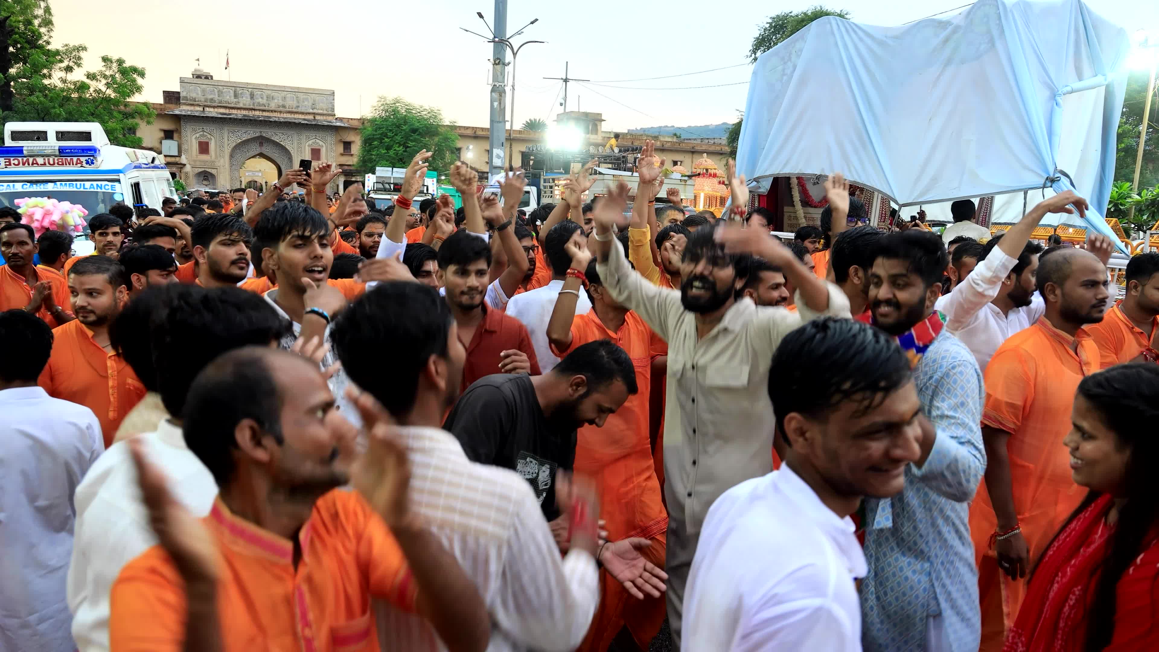 Krihsna Janmashtami Procession in Jaipur