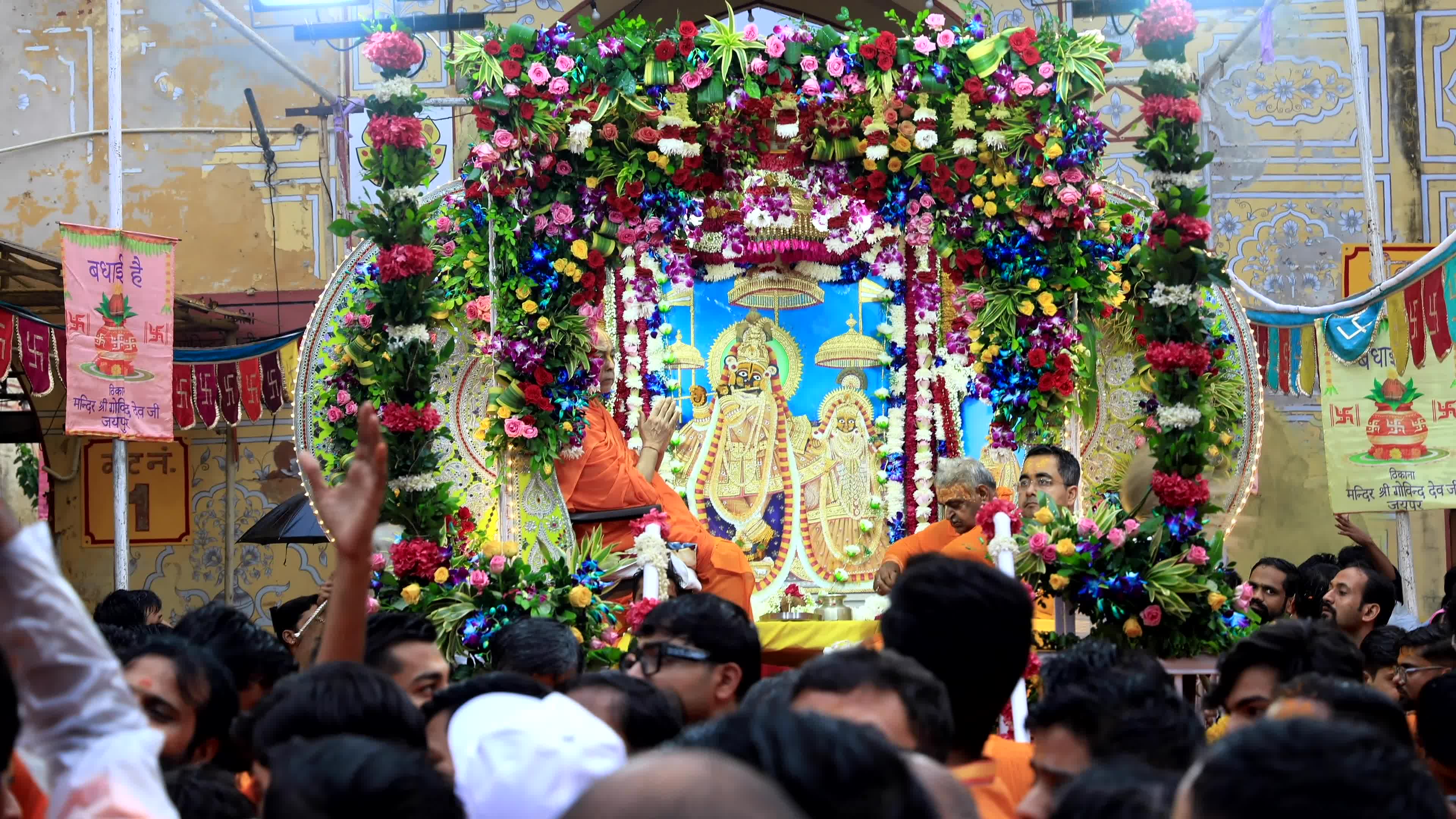 Krihsna Janmashtami Procession in Jaipur