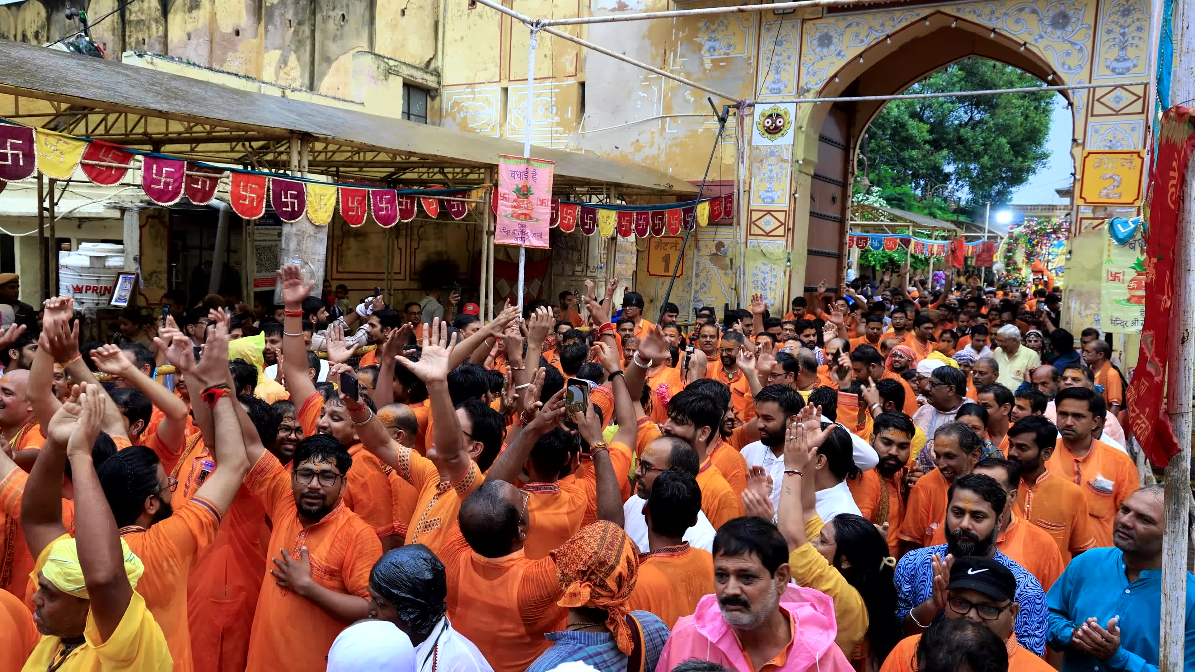 Krihsna Janmashtami Procession in Jaipur