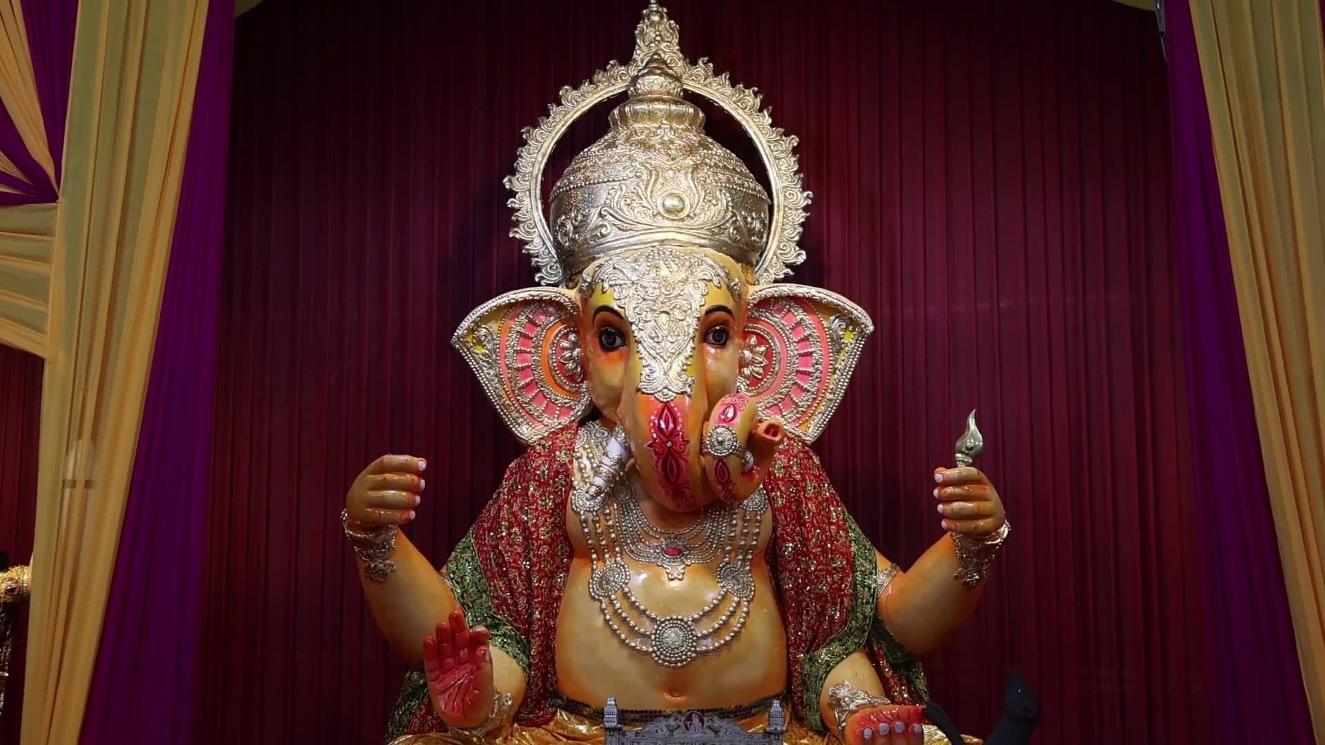 Ganesh Chaturthi festival in Kolkata, India