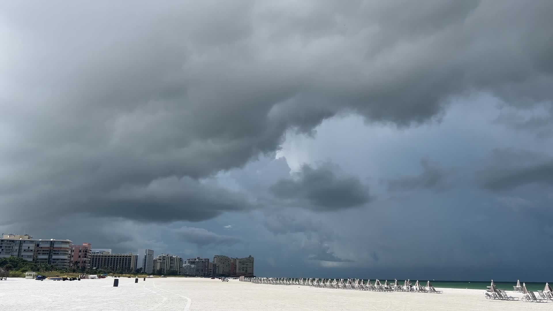 Thunderstorm along Crescent Beach
