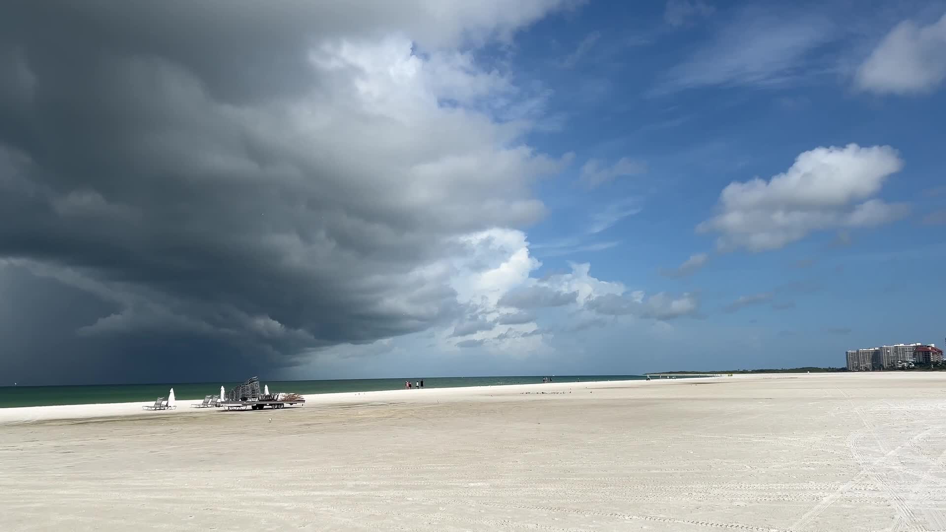Thunderstorm along Crescent Beach