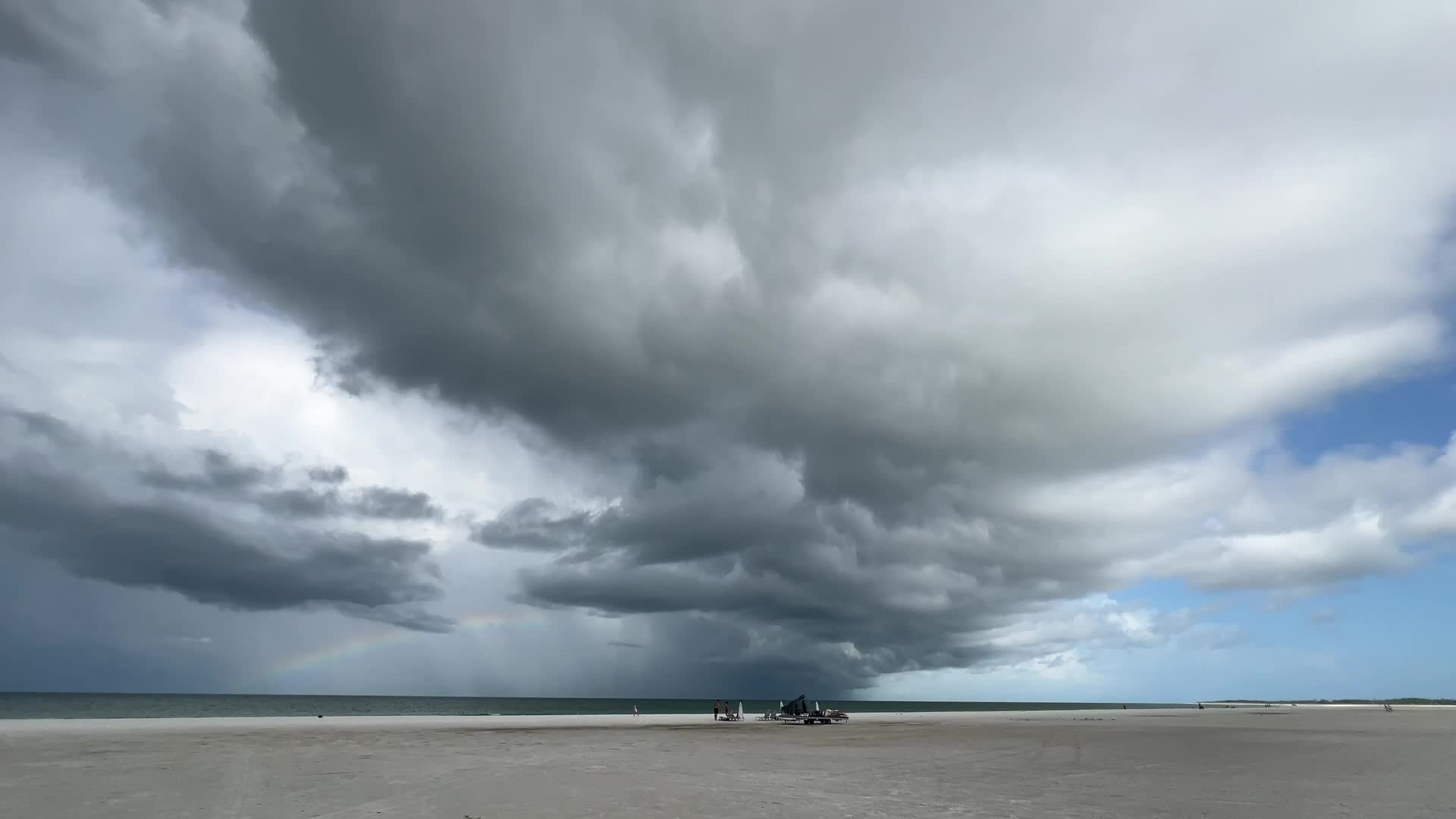 Thunderstorm along Crescent Beach