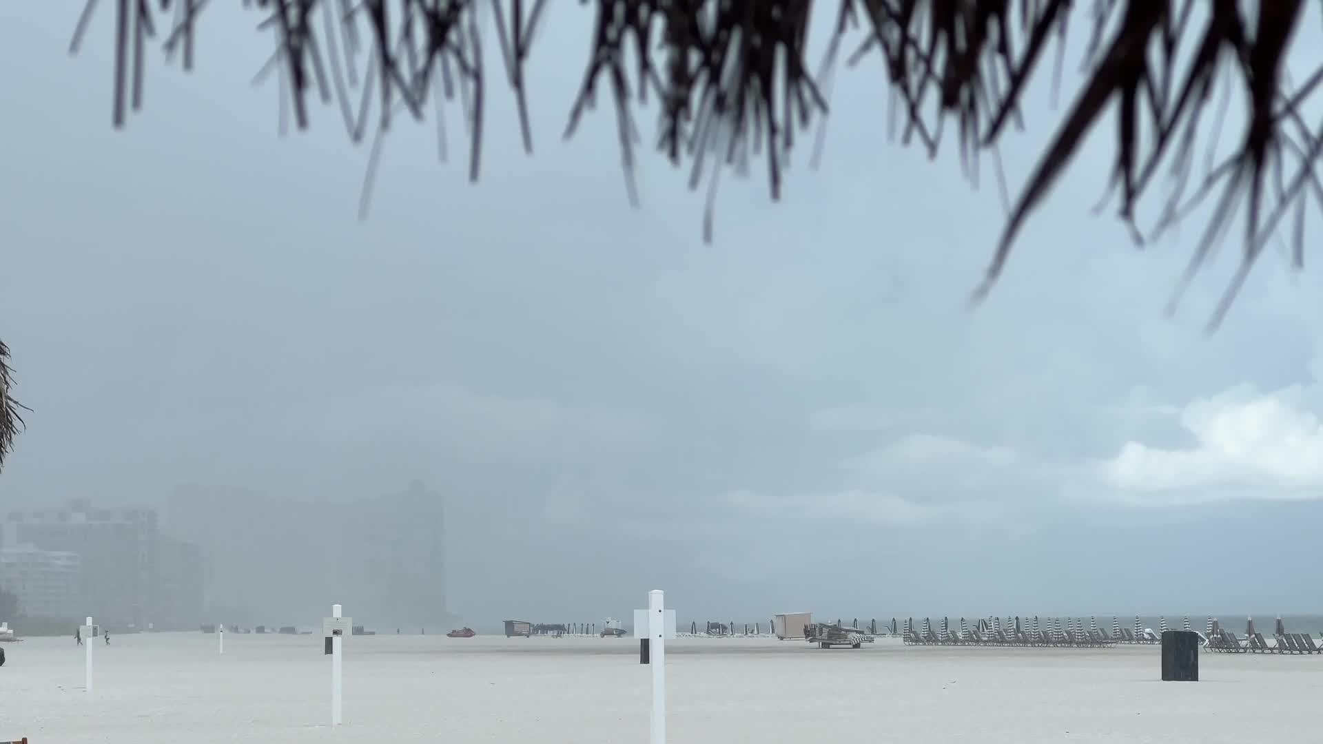 Thunderstorm along Crescent Beach