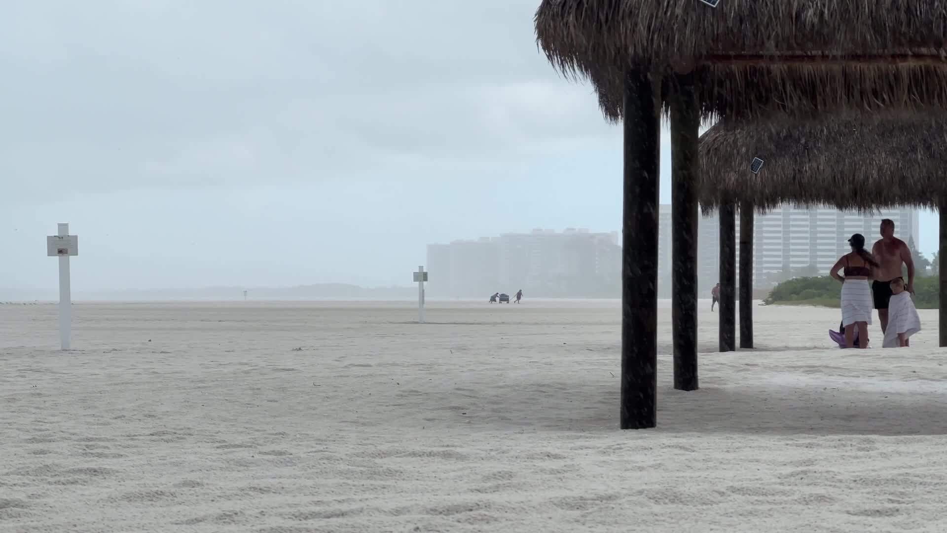 Thunderstorm along Crescent Beach