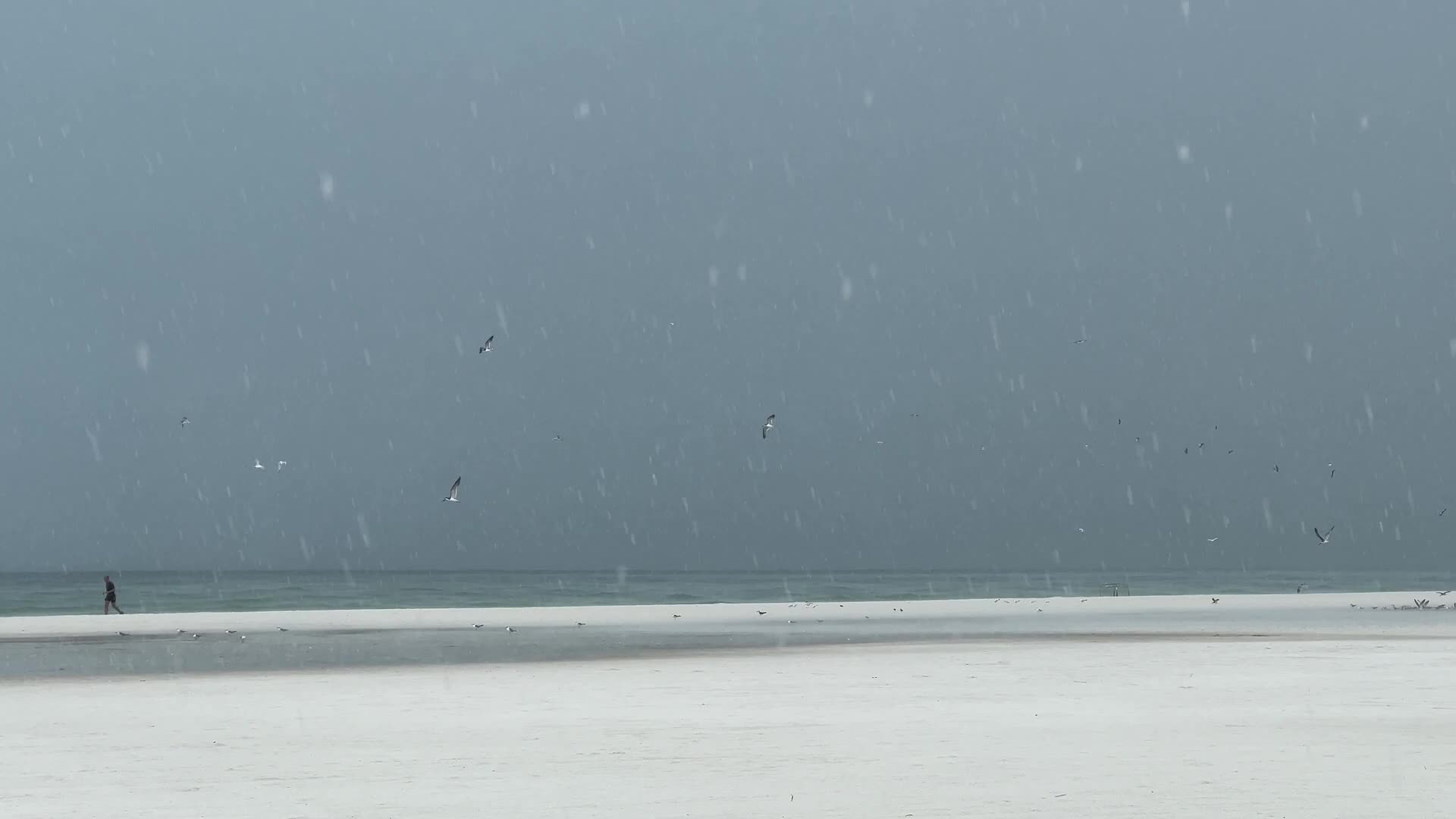 Thunderstorm along Crescent Beach