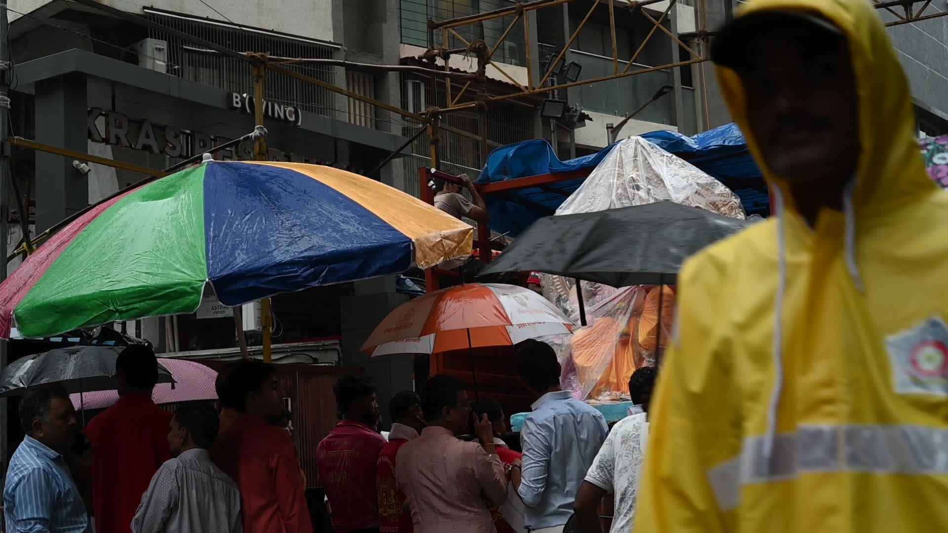 Preparation Of Ganesh Chaturthi Festival In Mumbai