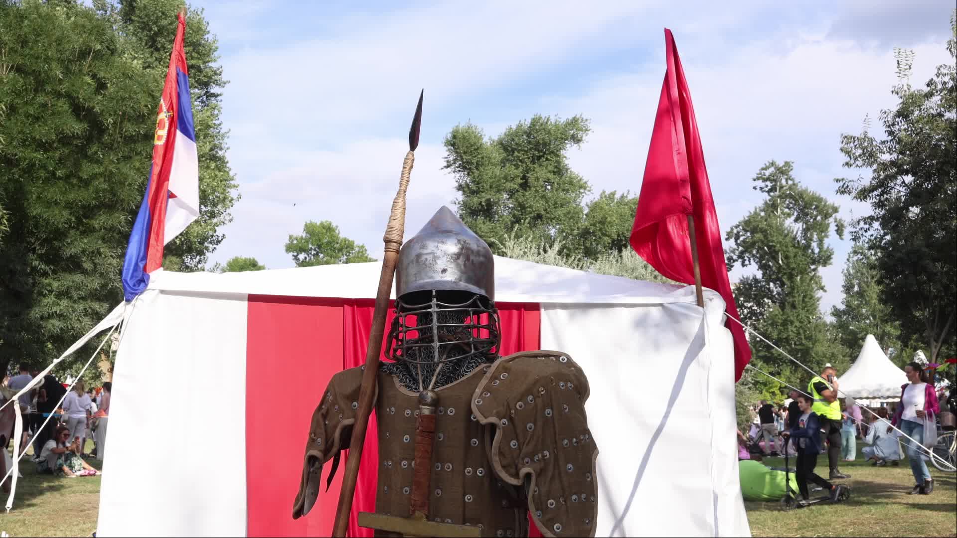 Medieval Knights Gathering in Novi Sad, Serbia