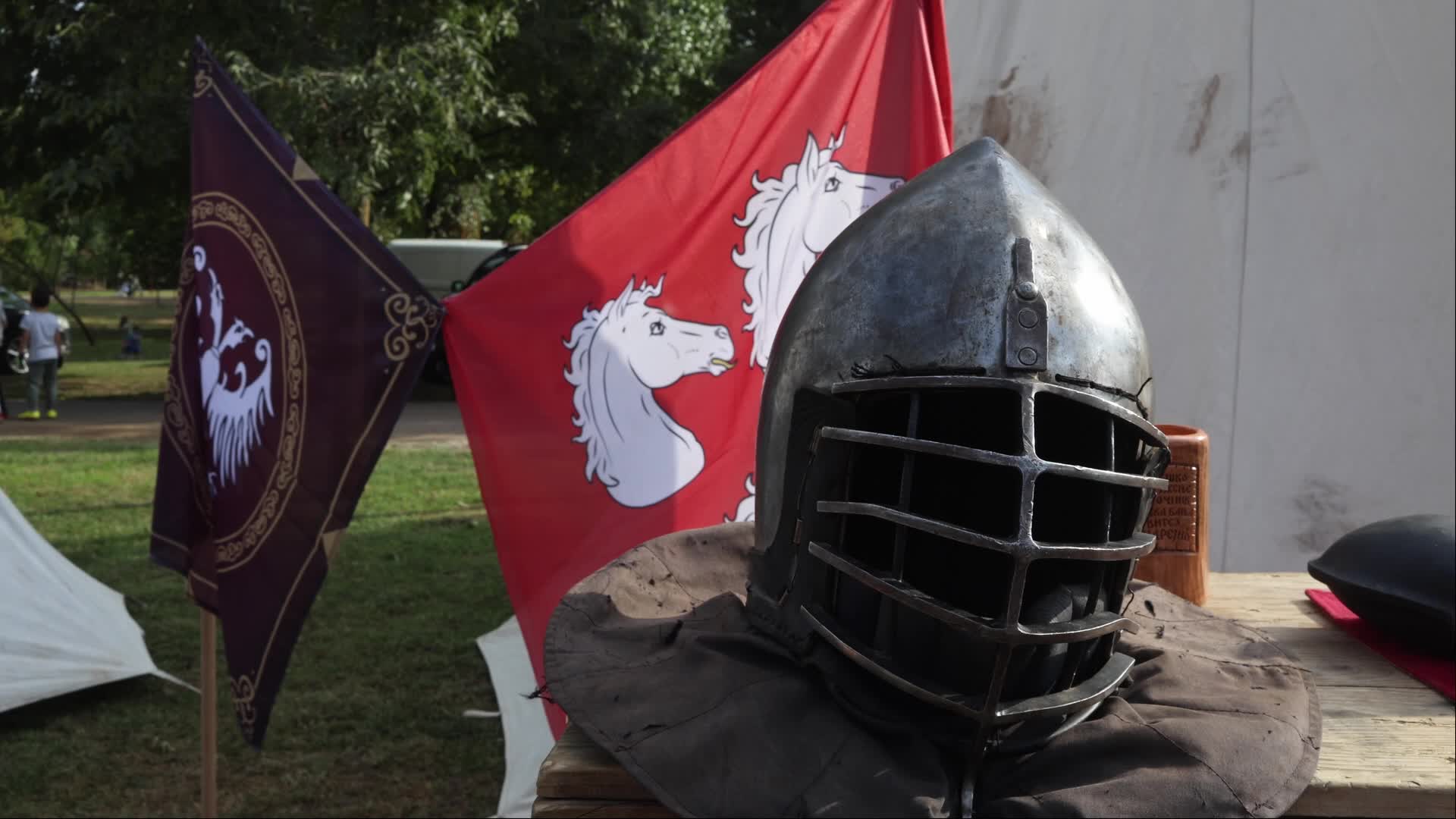 Medieval Knights Gathering in Novi Sad, Serbia