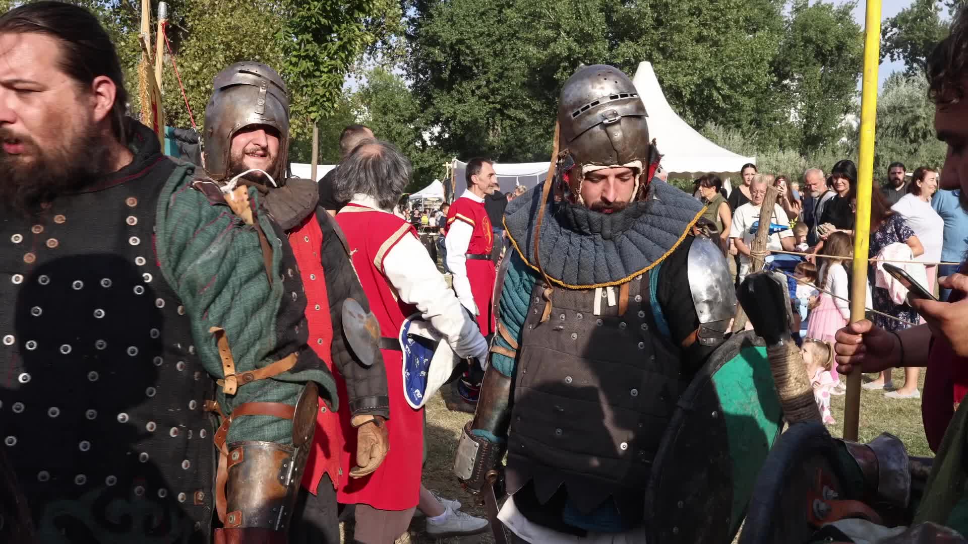 Medieval Knights Gathering in Novi Sad, Serbia