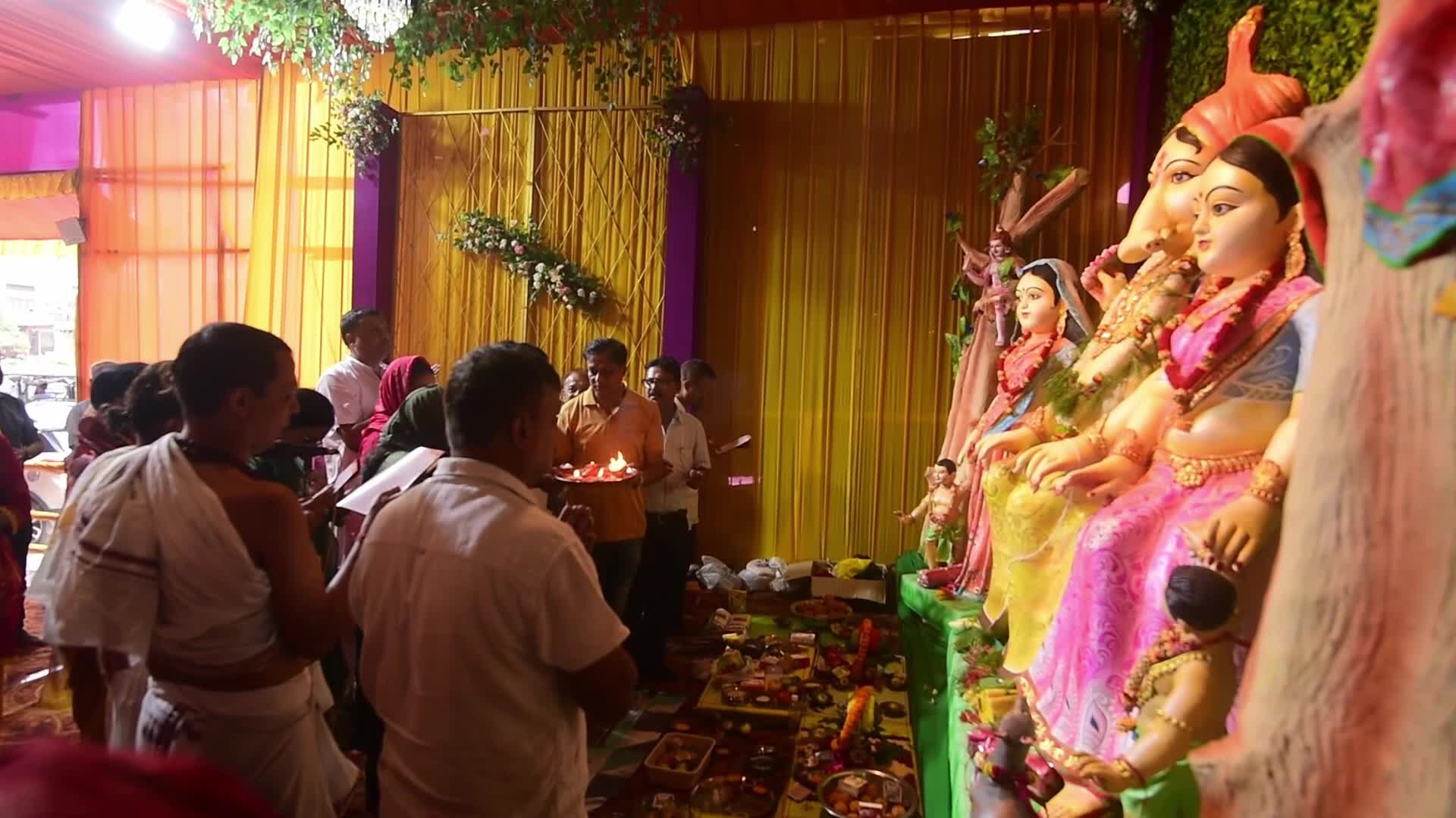 'Ganesh Chaturthi' festival in India