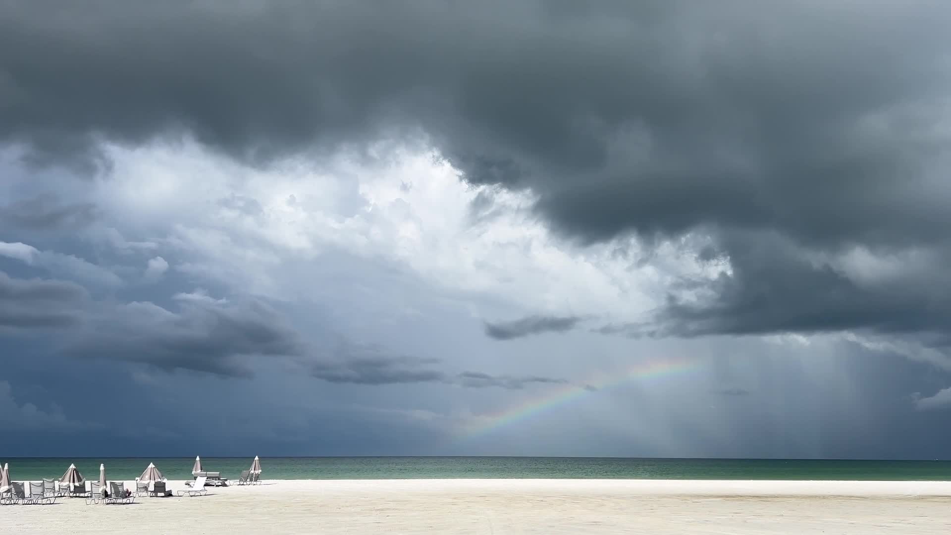 Thunderstorm along Crescent Beach - 08/27/2026
