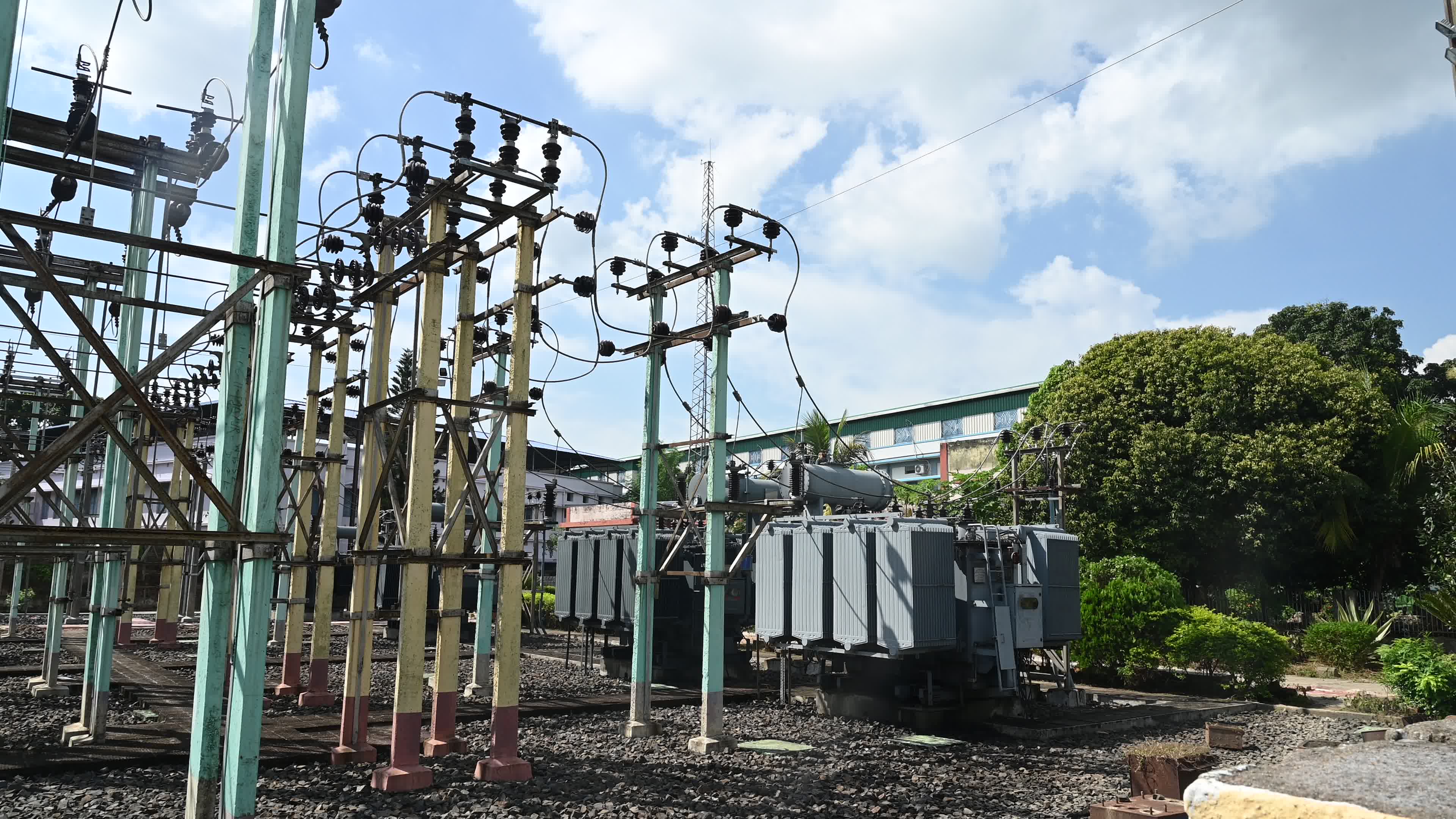 Indian Power Sector - Electricity - Electrical sub-station